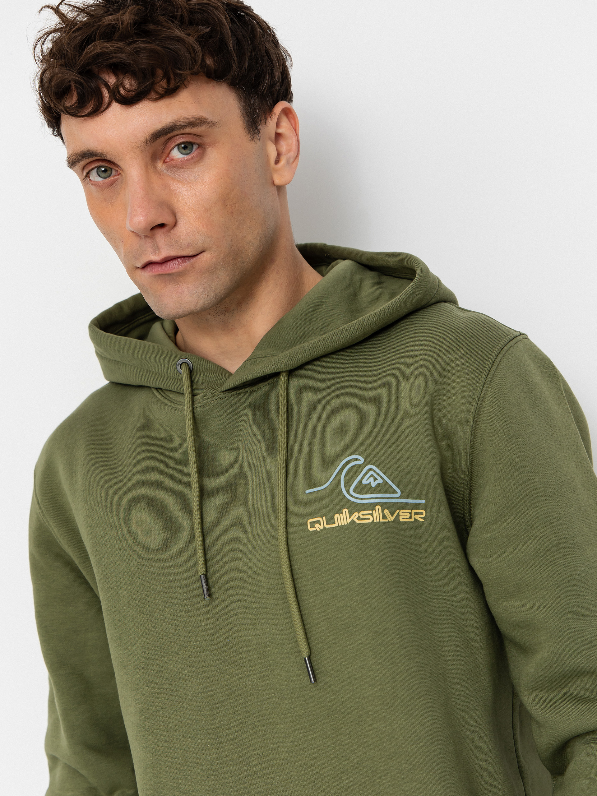 Quiksilver Light Waves HD Hoodie (loden green)