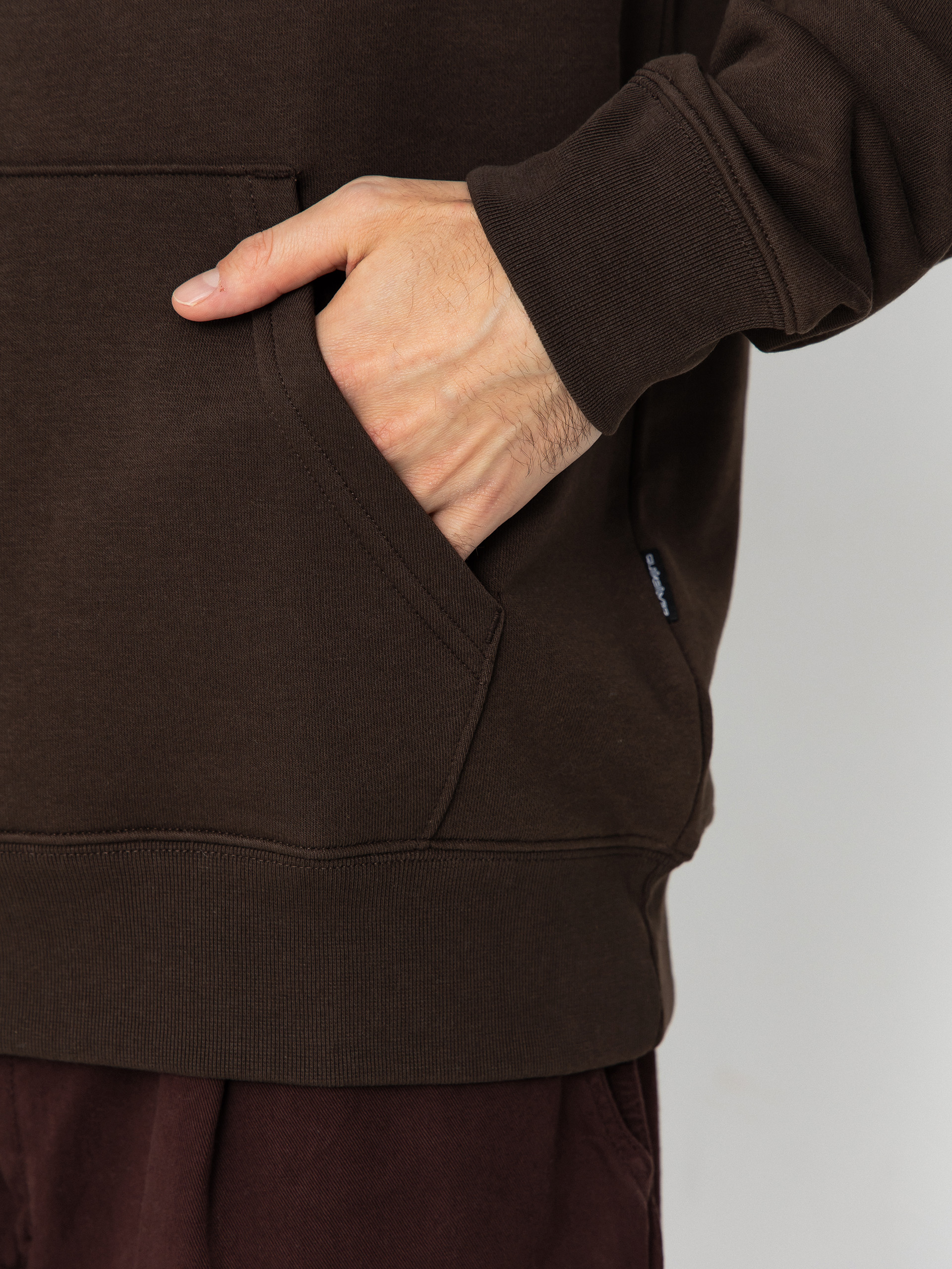 Quiksilver Fineline HD Hoodie (chocolate brown)