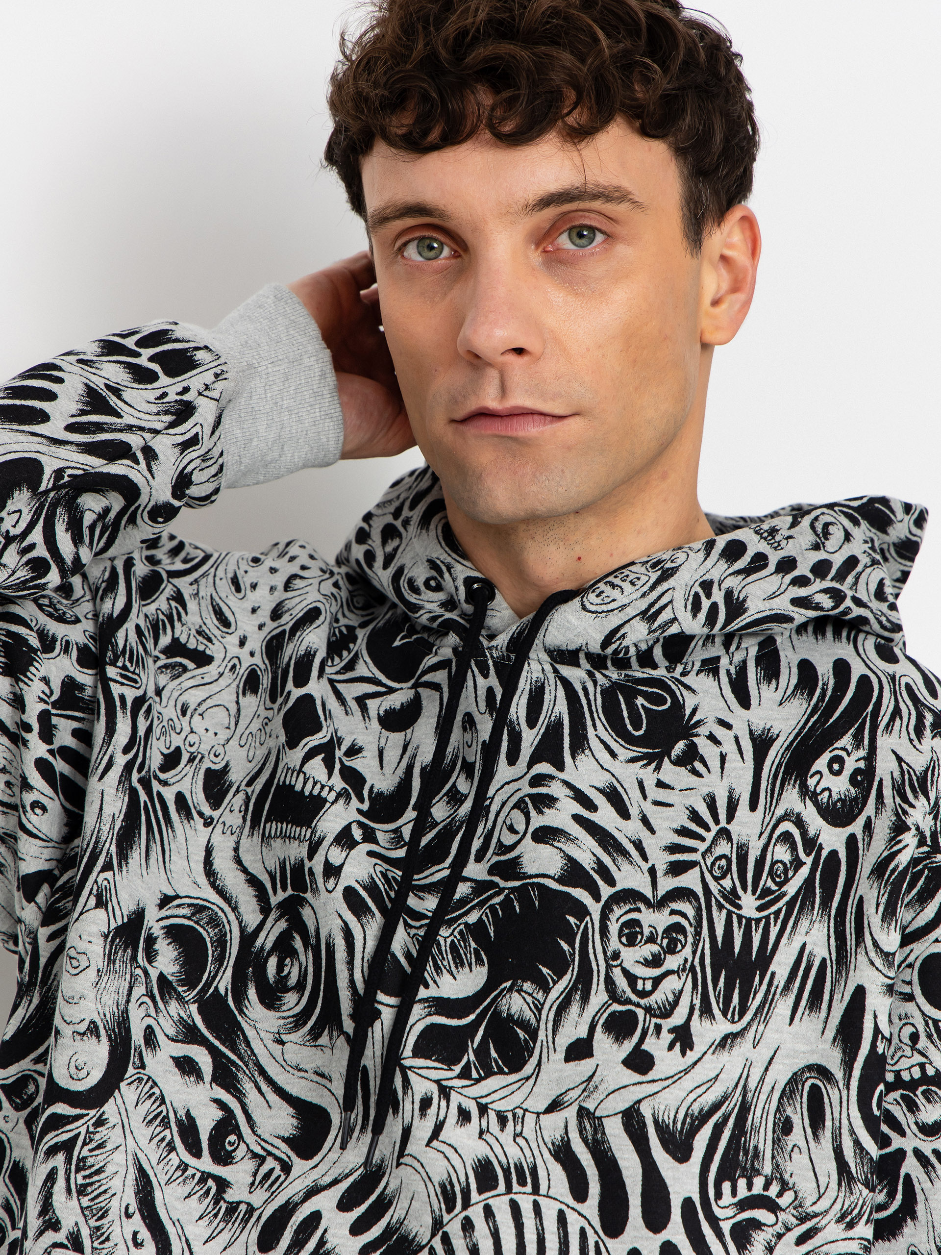 Baker Nightmare HD Hoodie (heather grey)