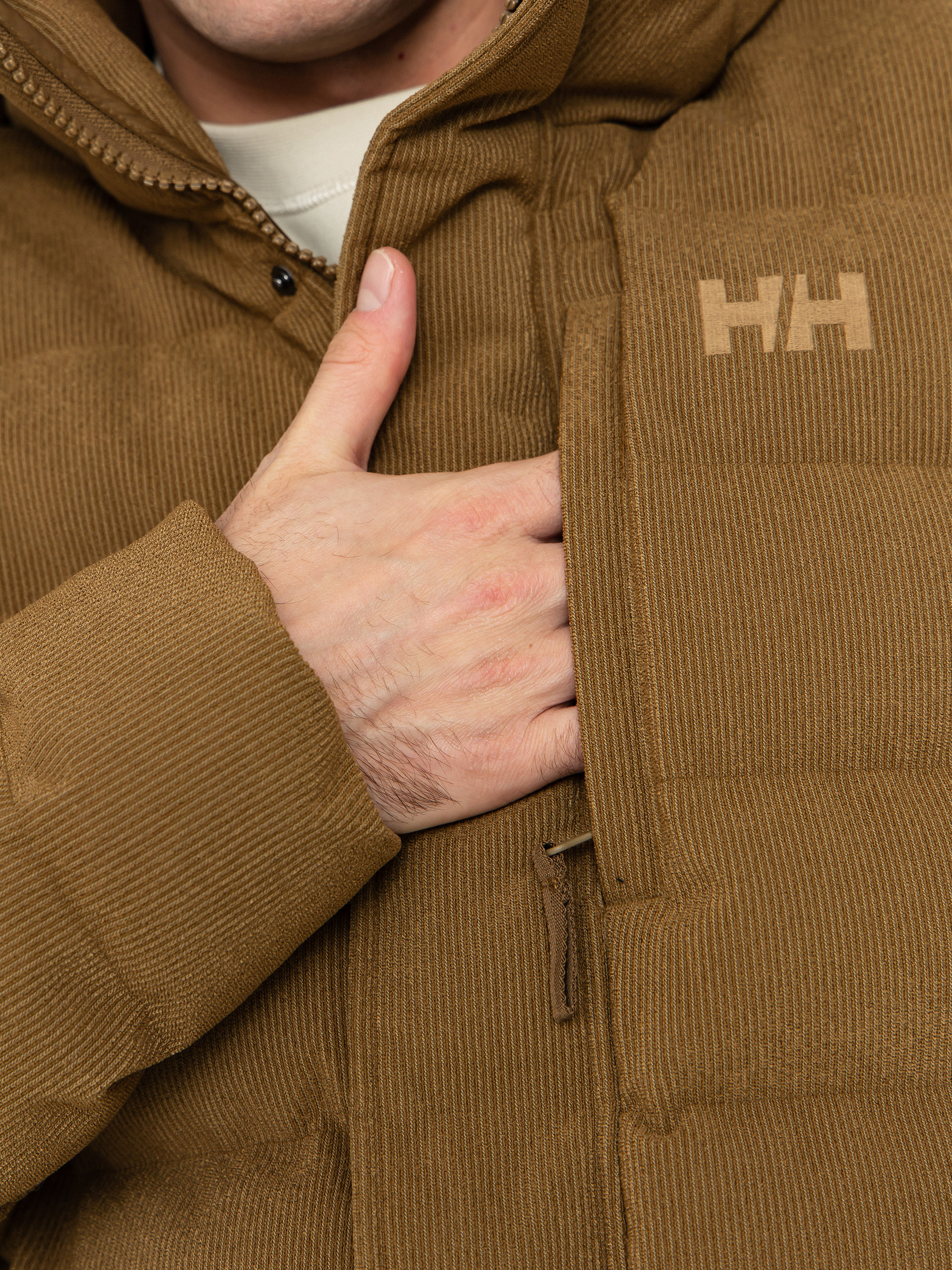Helly Hansen Alby Puffy Jacket (sepia cord)