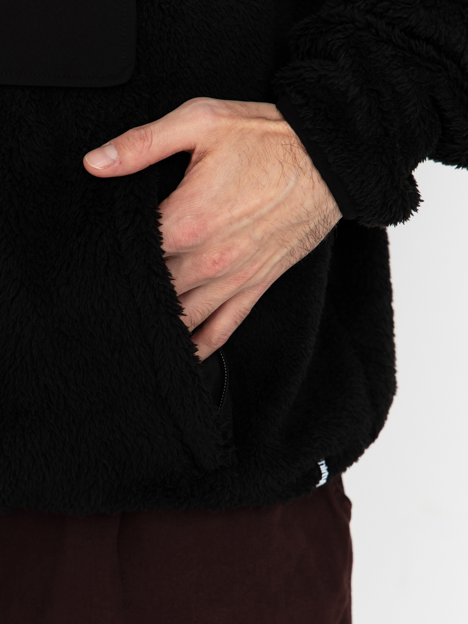 Herren ThirtyTwo Rest Stop Pile Aktives sweatshirt (black)