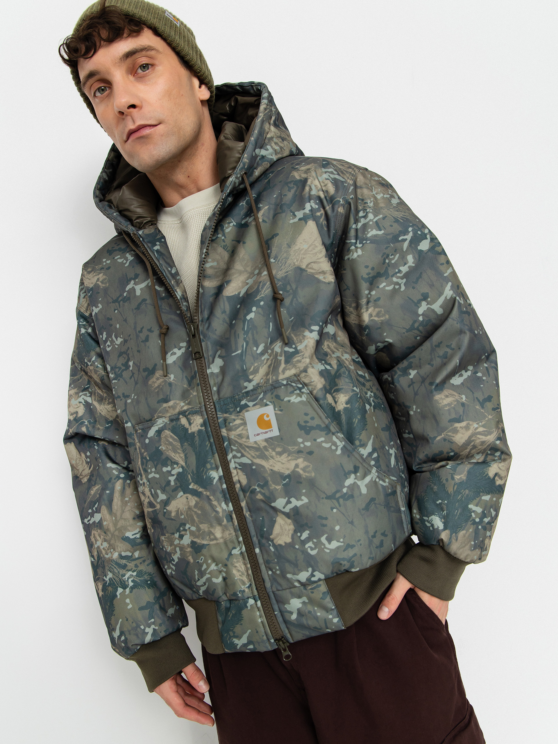 ジャケット・アウター 10s carhartt active jacket camouflage Carhartt（カーハート） アクティブジャケット アウター DUCK CAMO