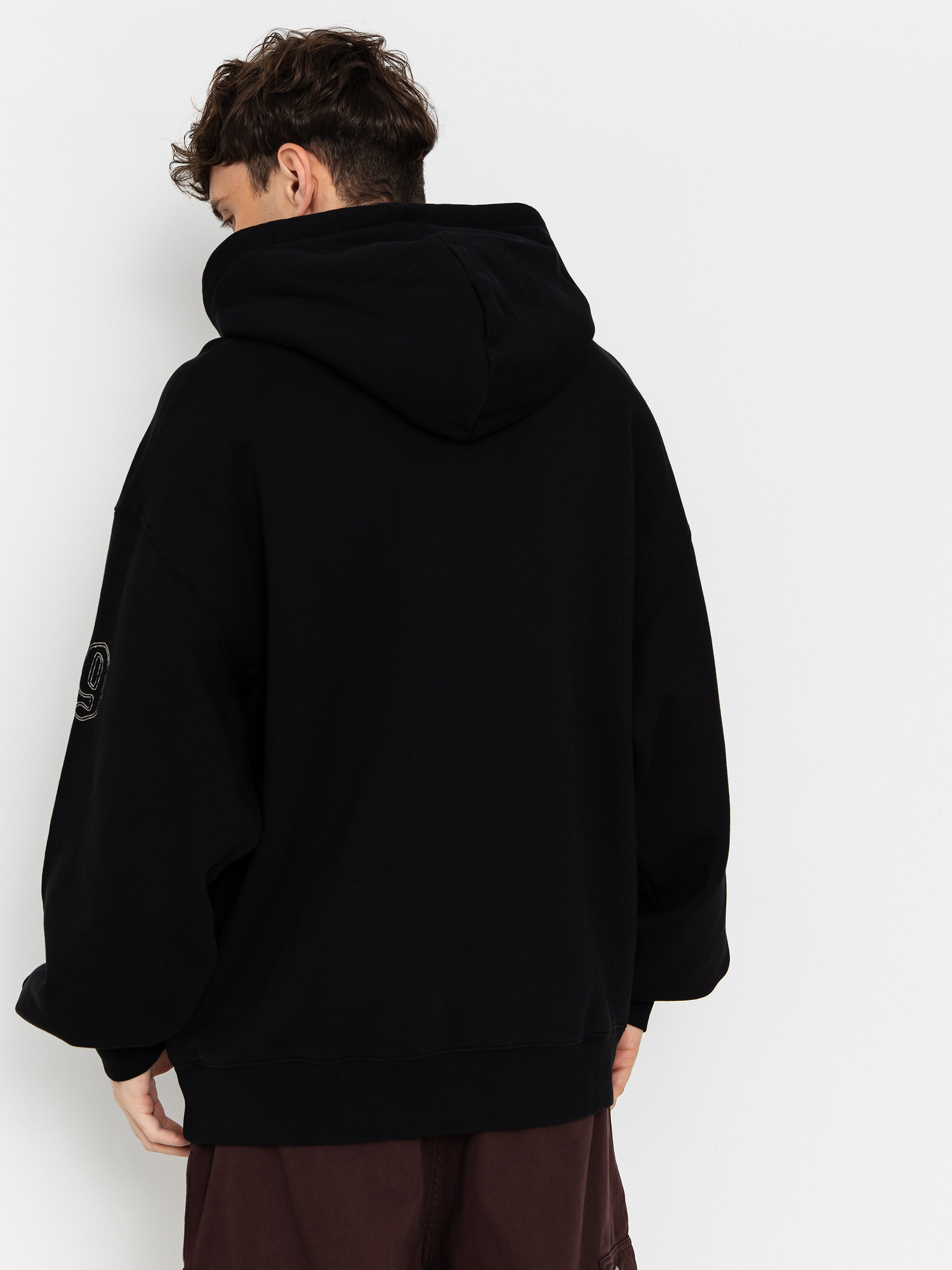 Carhartt WIP Hoodie Hackwork HD - black (black/wall)