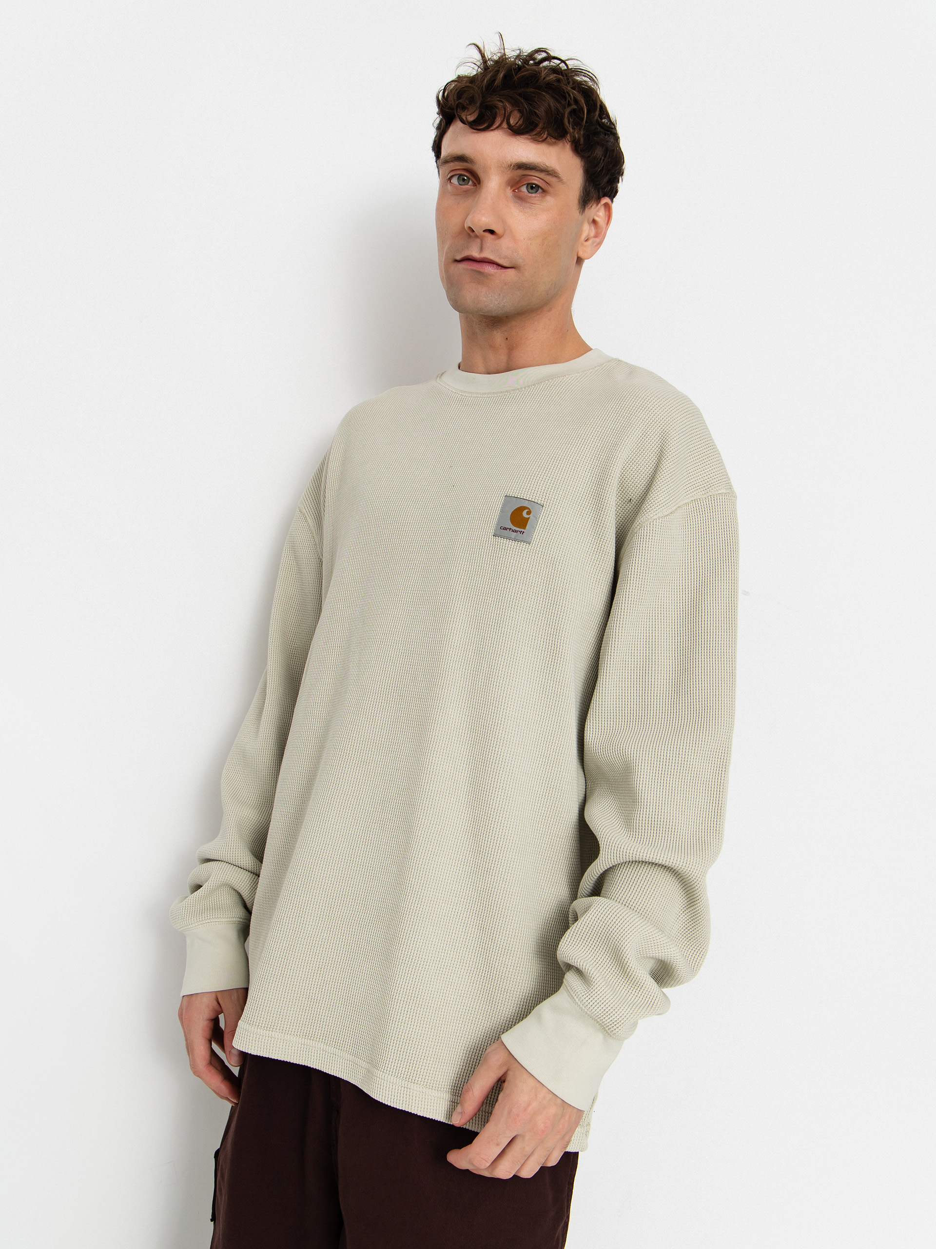 Carhartt WIP Longsleeve Vista Waffle (fleur de sel/garment dyed)