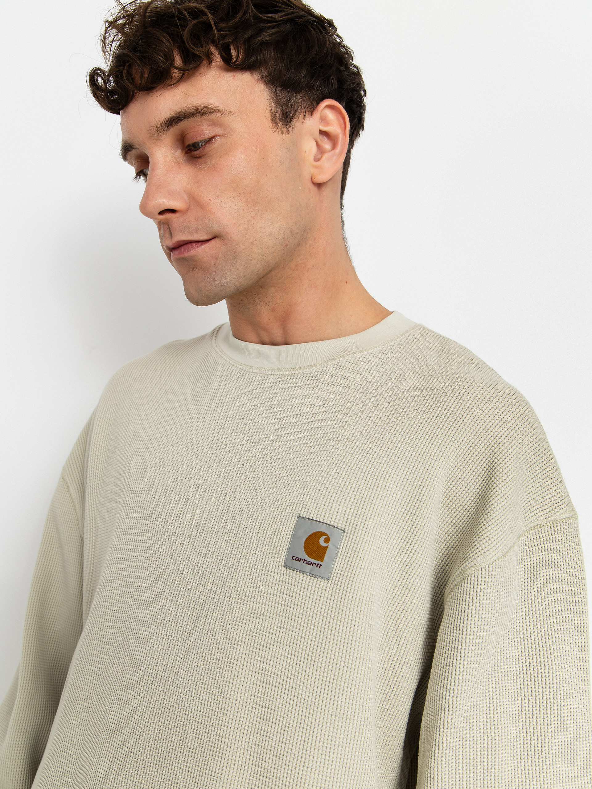 Carhartt WIP Longsleeve Vista Waffle (fleur de sel/garment dyed)