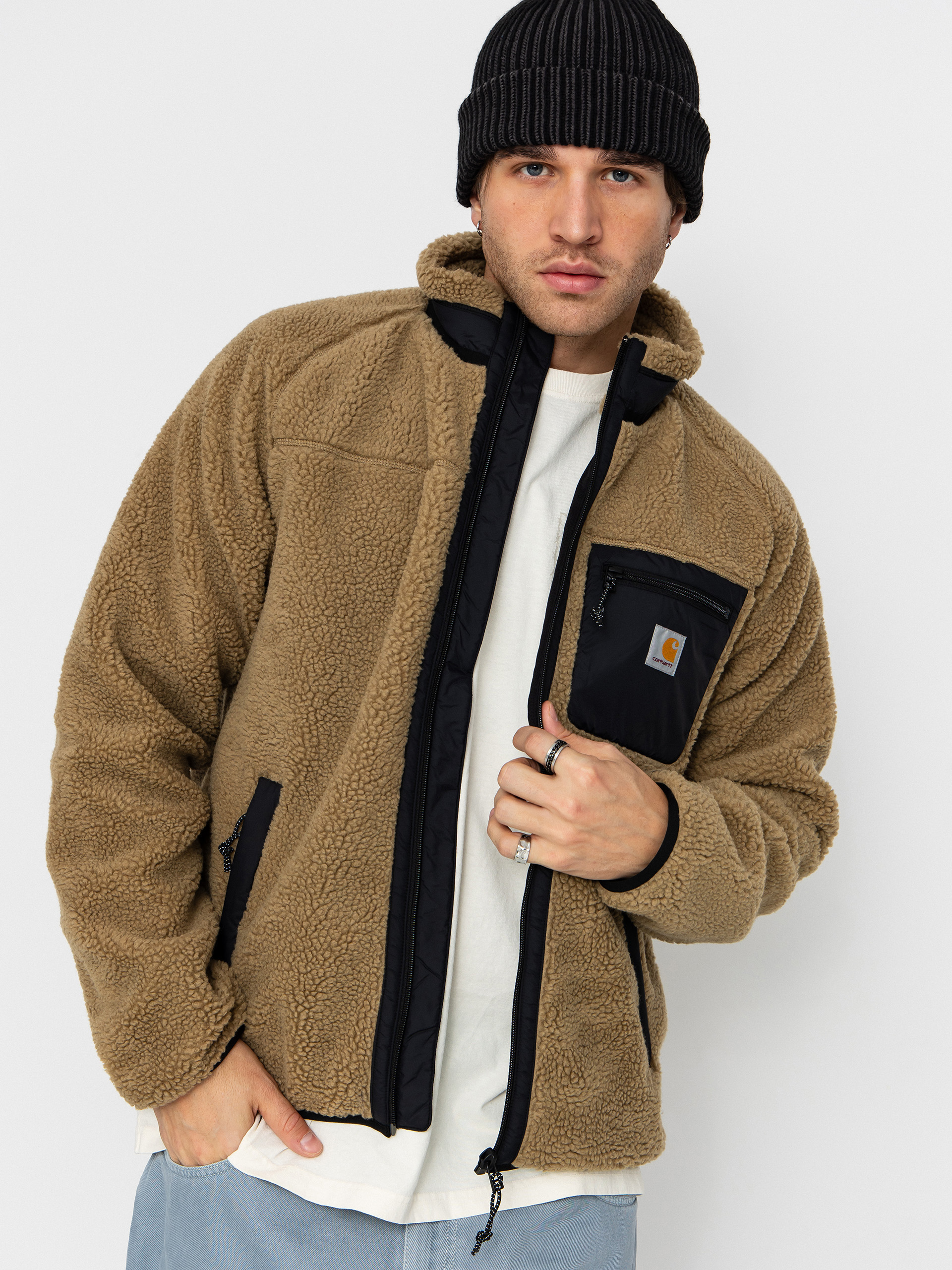 Carhartt WIP Jacket Prentis (leather/black)