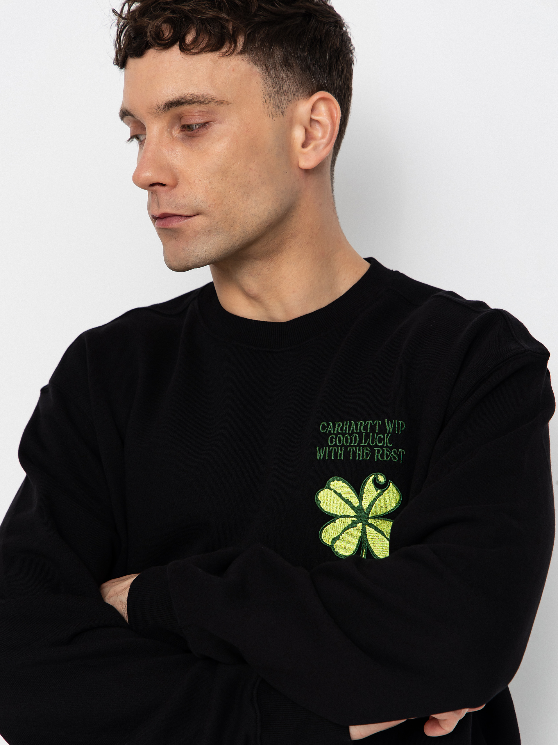 Carhartt WIP Sweatshirt Clover (black)