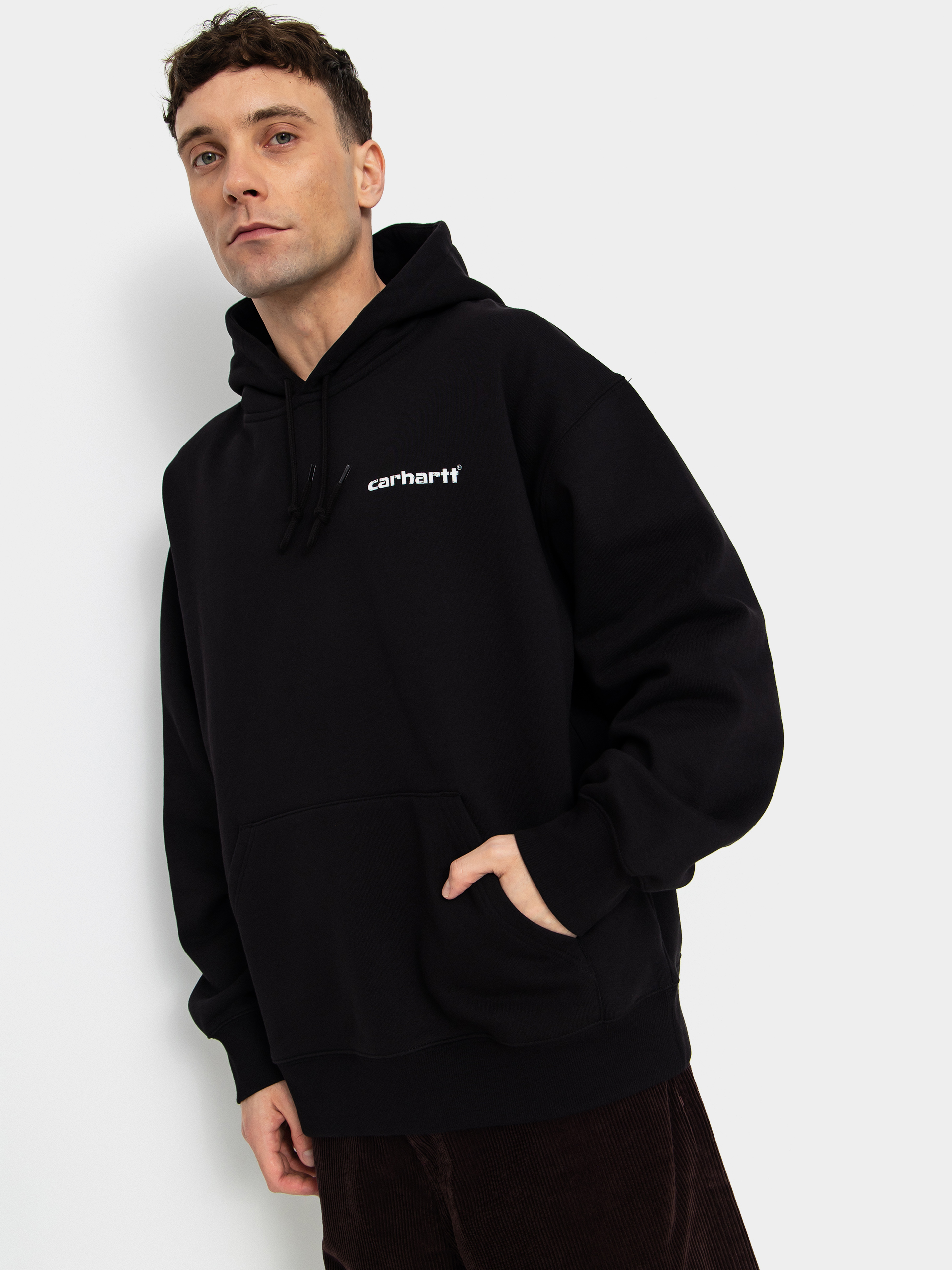 Carhartt WIP Caps HD Hoodie (black)