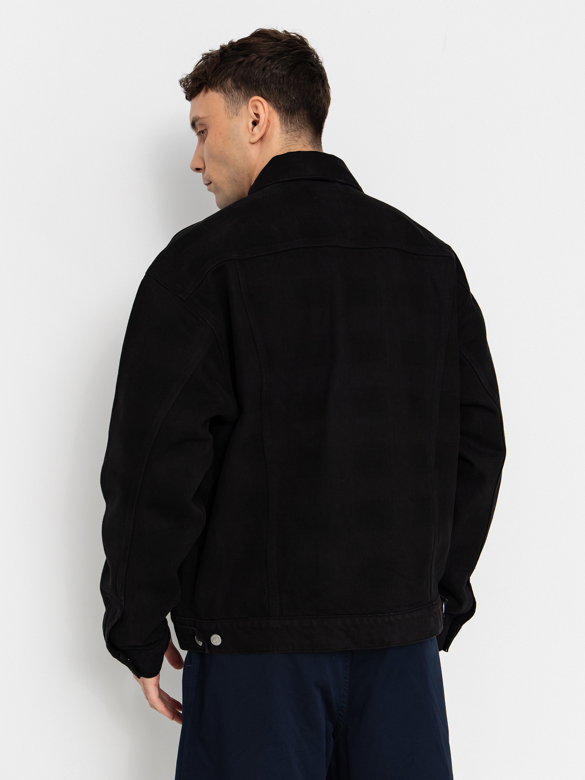 Carhartt WIP Everson Trucker Jacket (everson print/black/palisander)