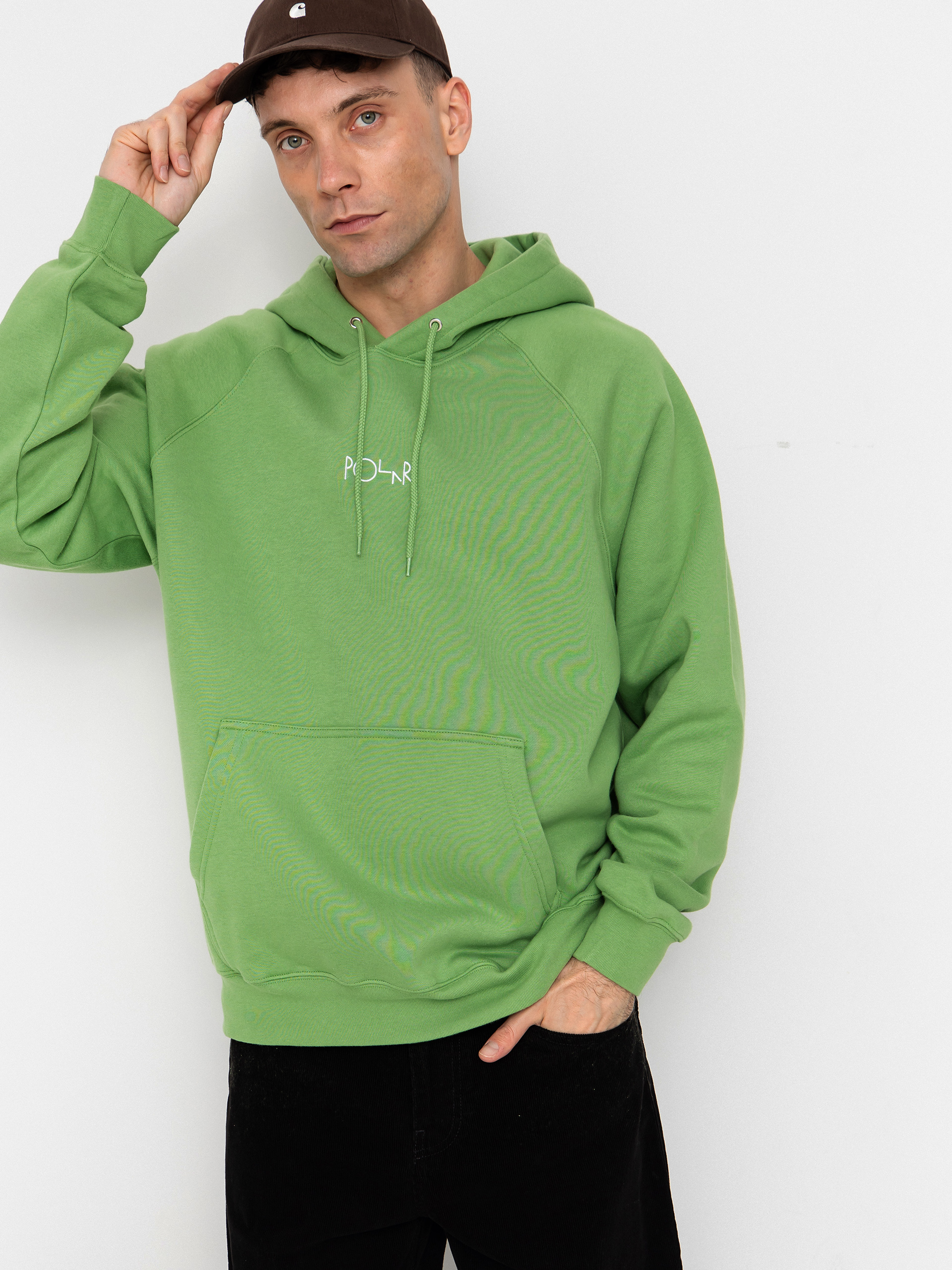 Polar Skate Default HD Hoodie (grass green)