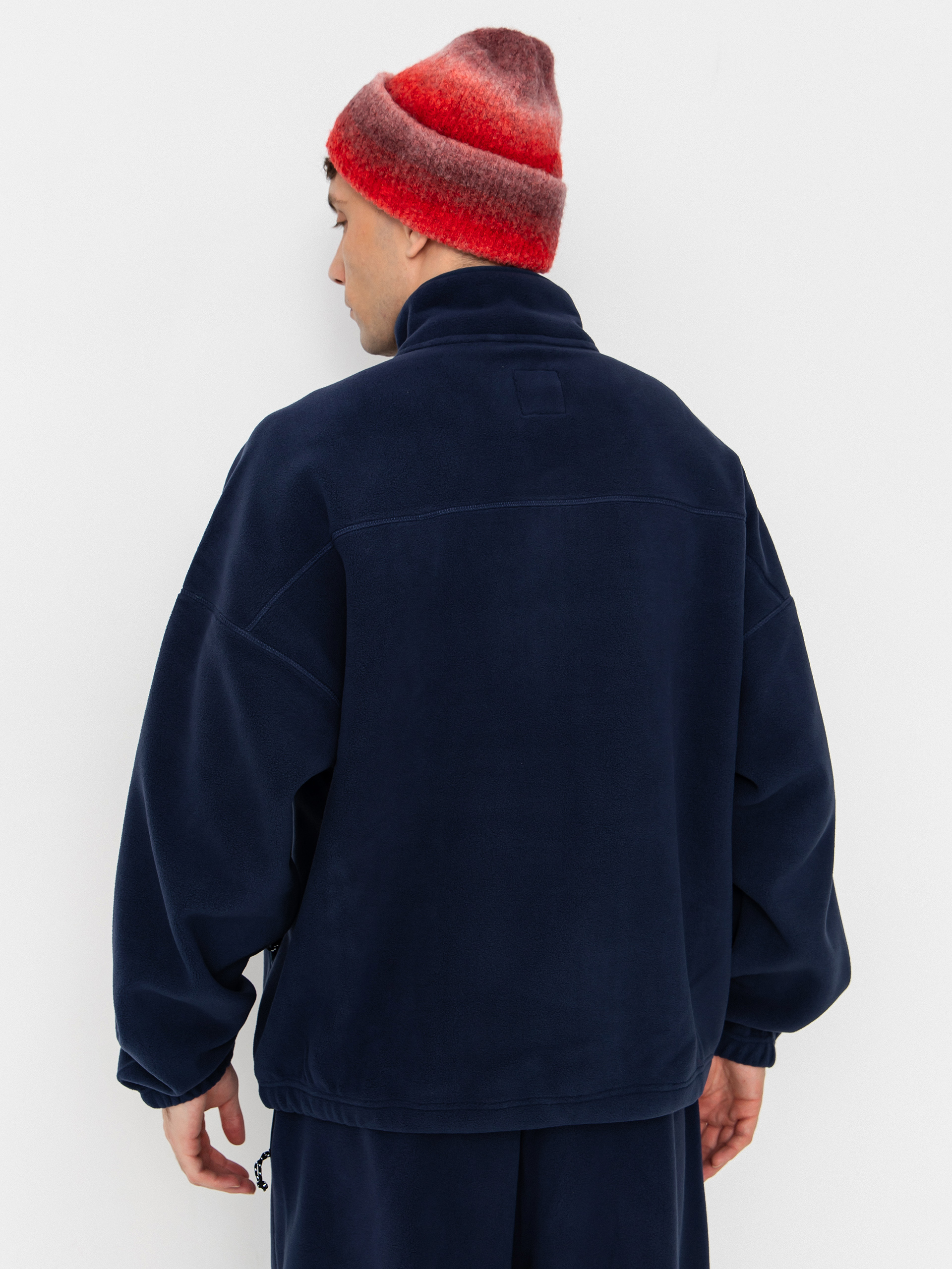 Polar Skate Ivan Half Zip Strickjacke (grey blue)