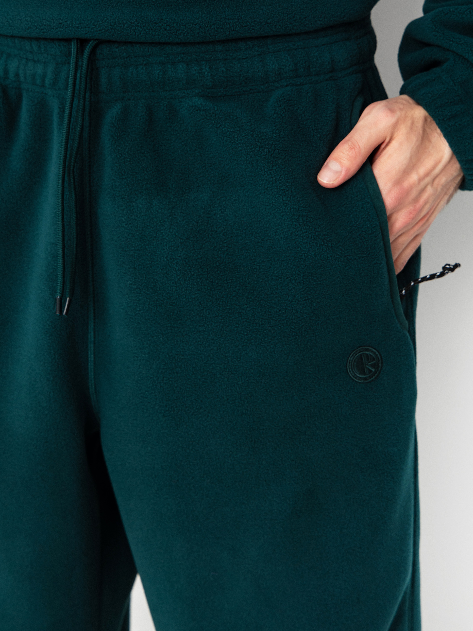 Polar Skate Ivan Fleece Pants (dark emerald)