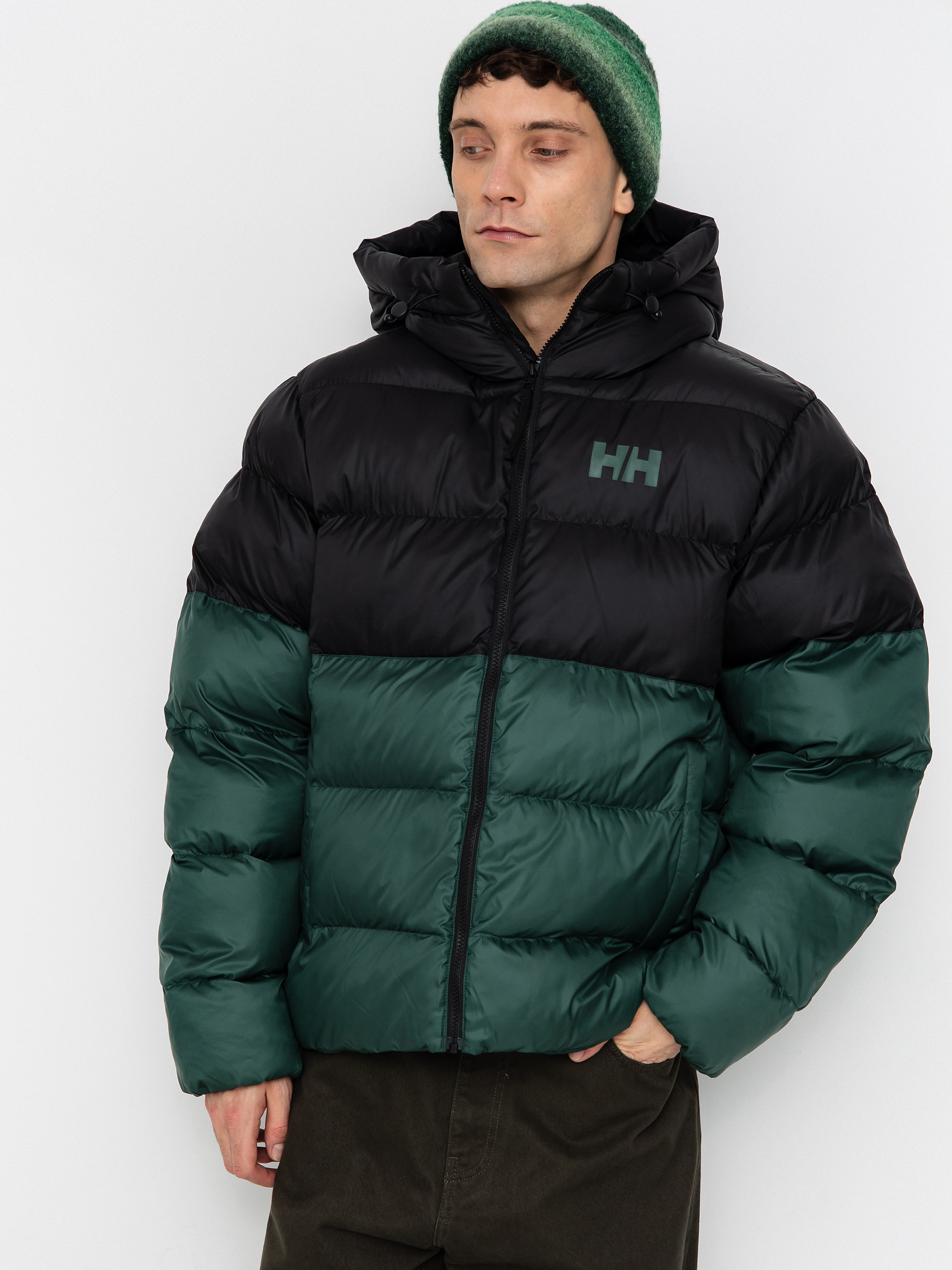 Helly Hansen Active Puffy Jacket - black, green (jungle green)
