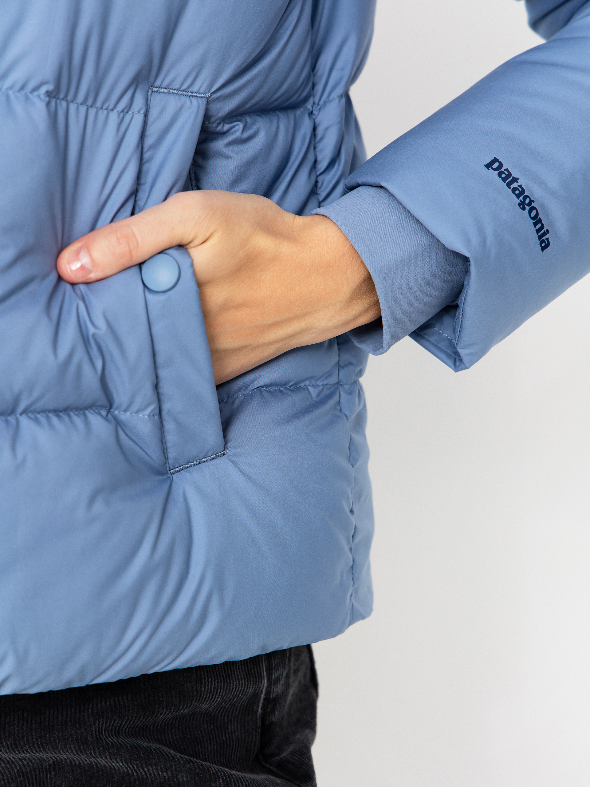 Patagonia Silent Down Wmn Jacke (barnacle blue)