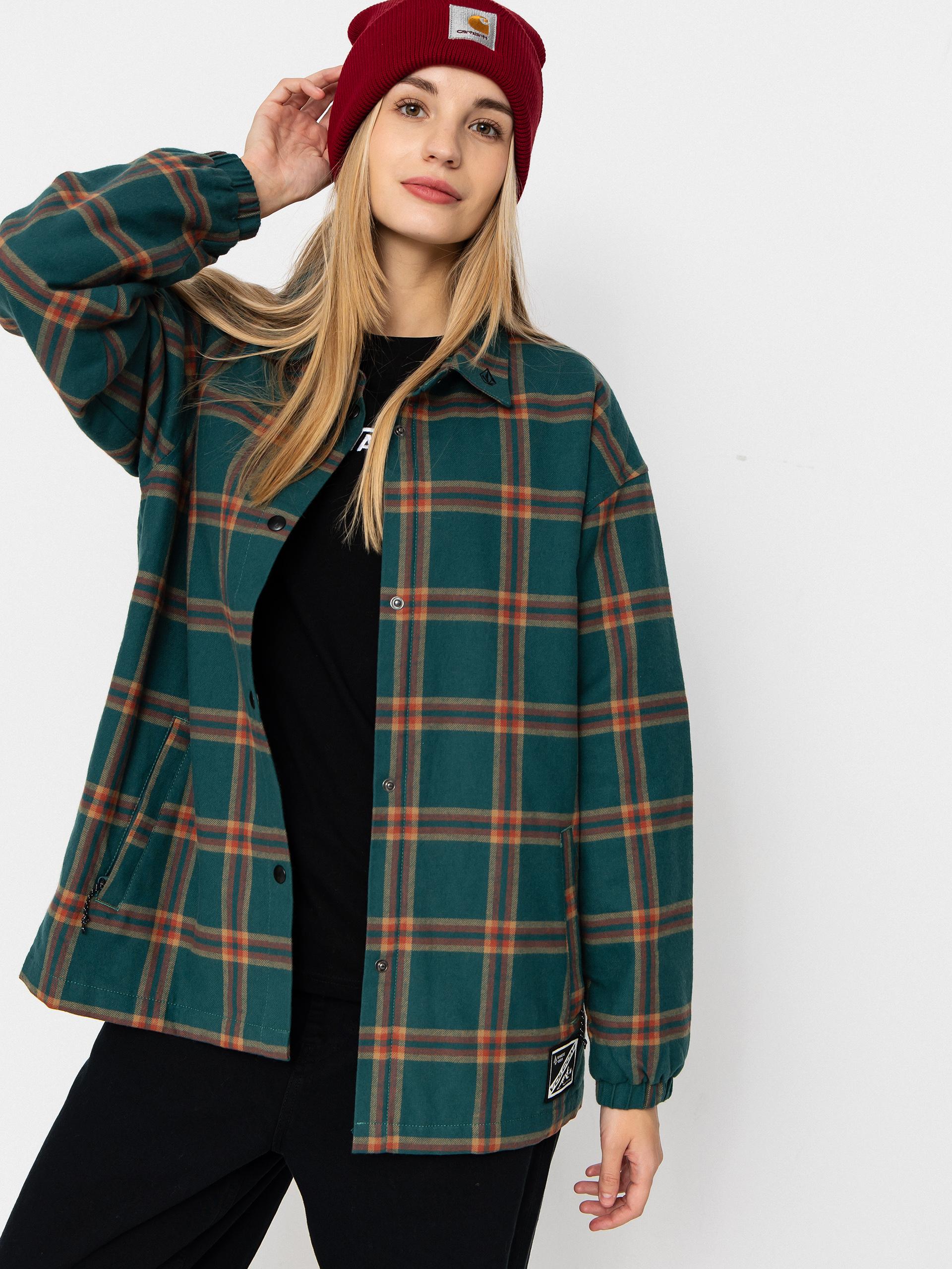 Volcom Ins Riding Flannel Wmn Jacke