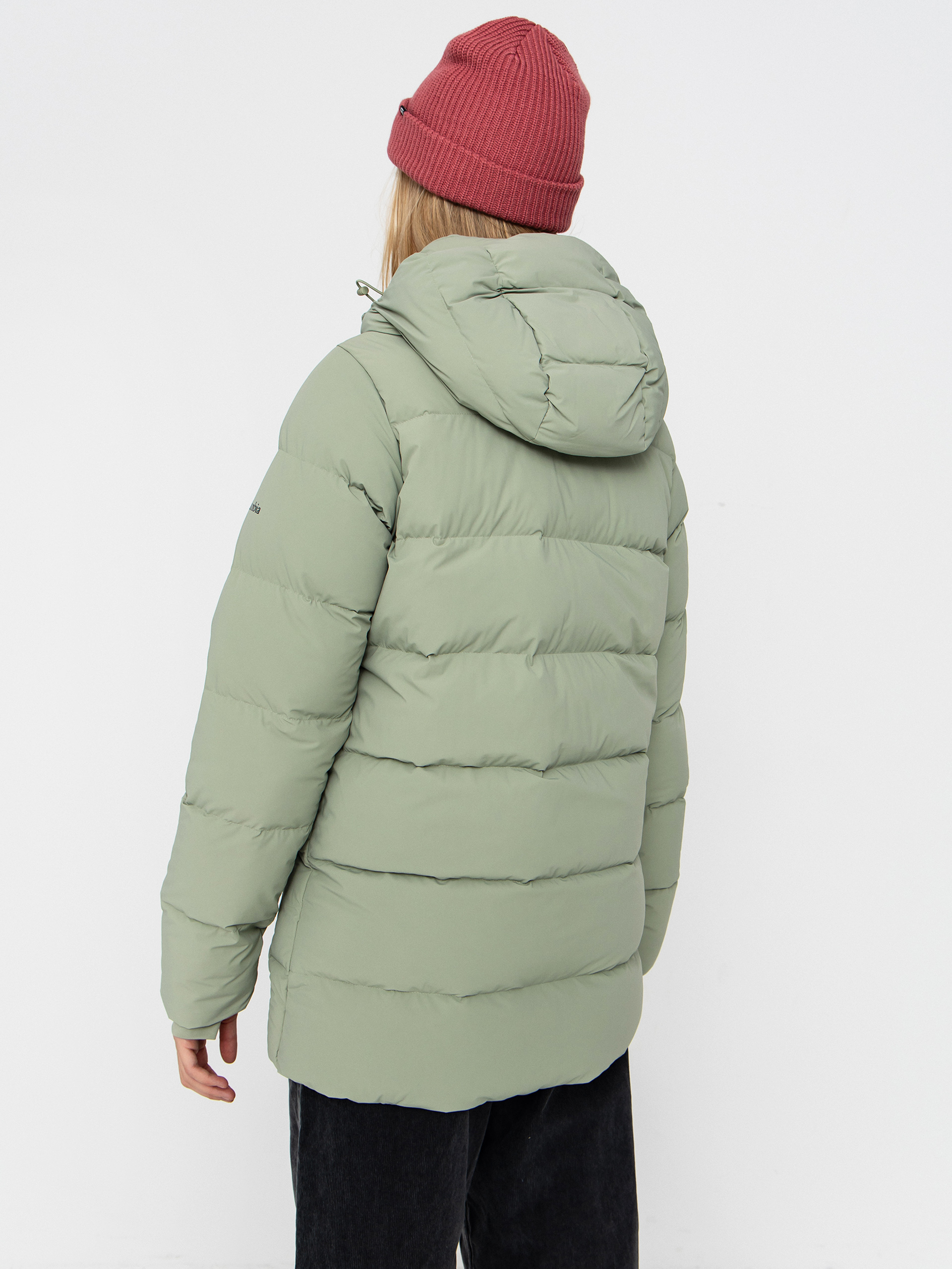 Columbia Amaze Puff Mid Hooded Wmn Jacket (safari)