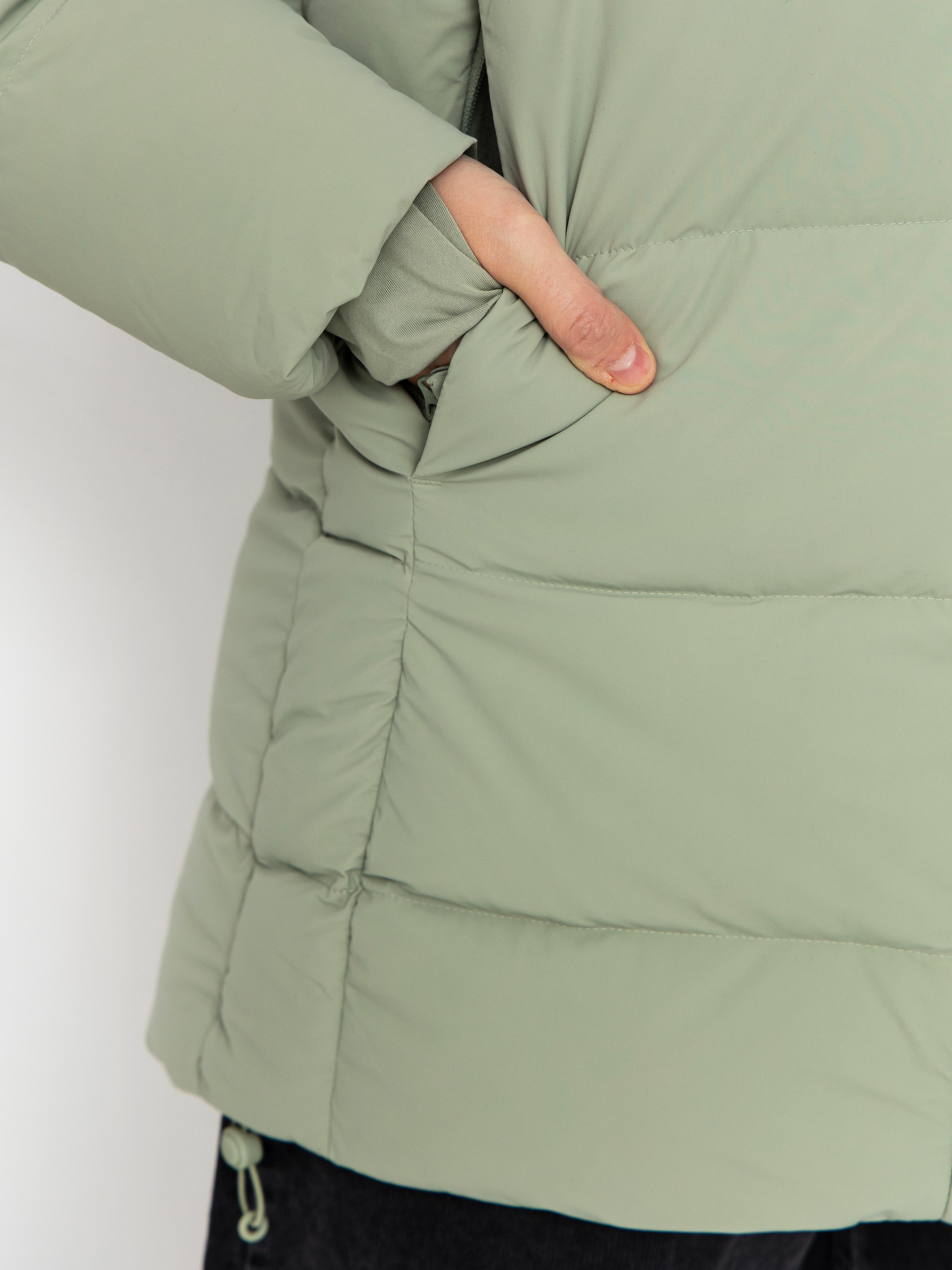 Columbia Amaze Puff Mid Hooded Wmn Jacket (safari)