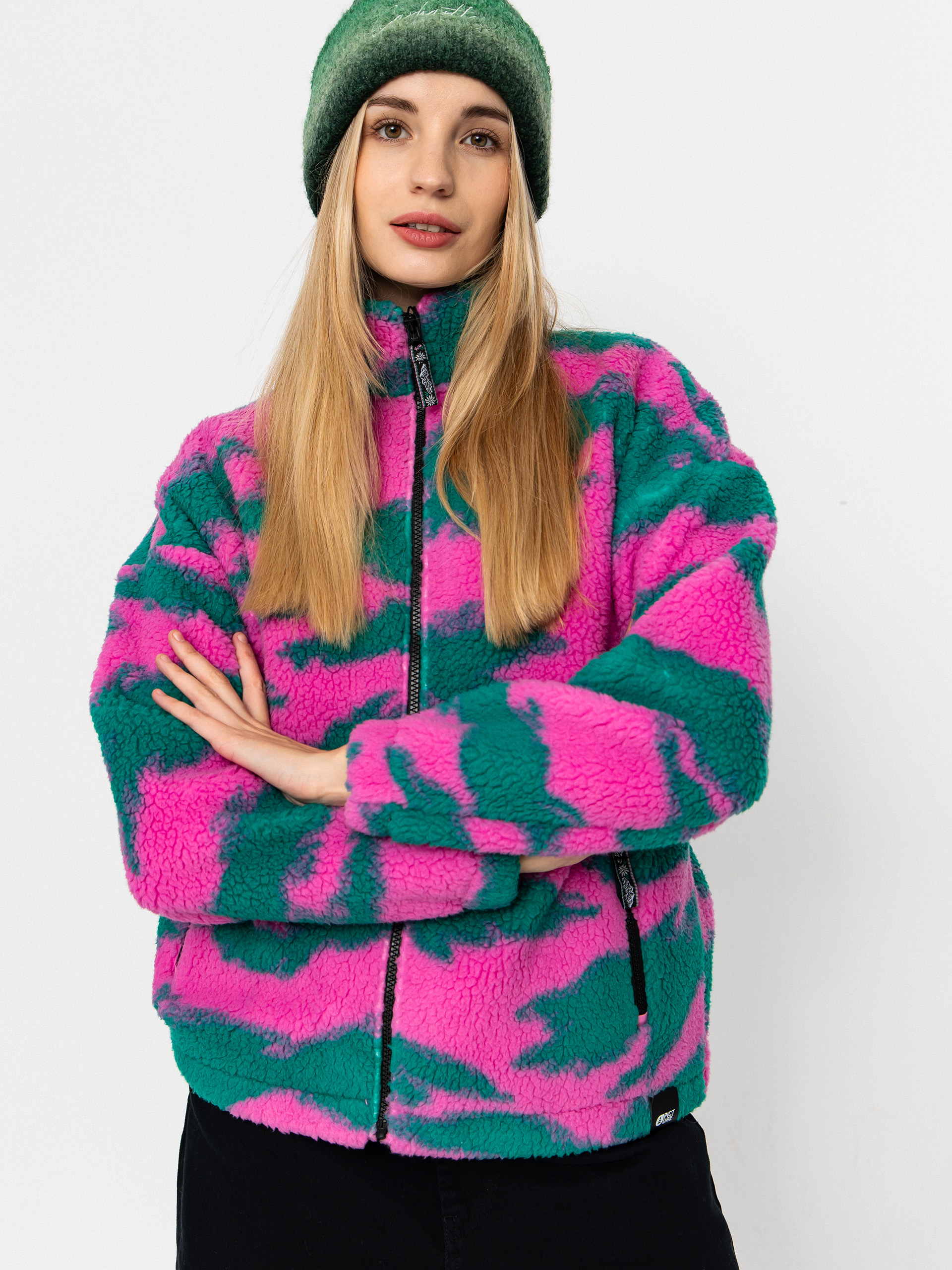 Picture Gypsi Wmn Fleece Jacke (retro bliss print)