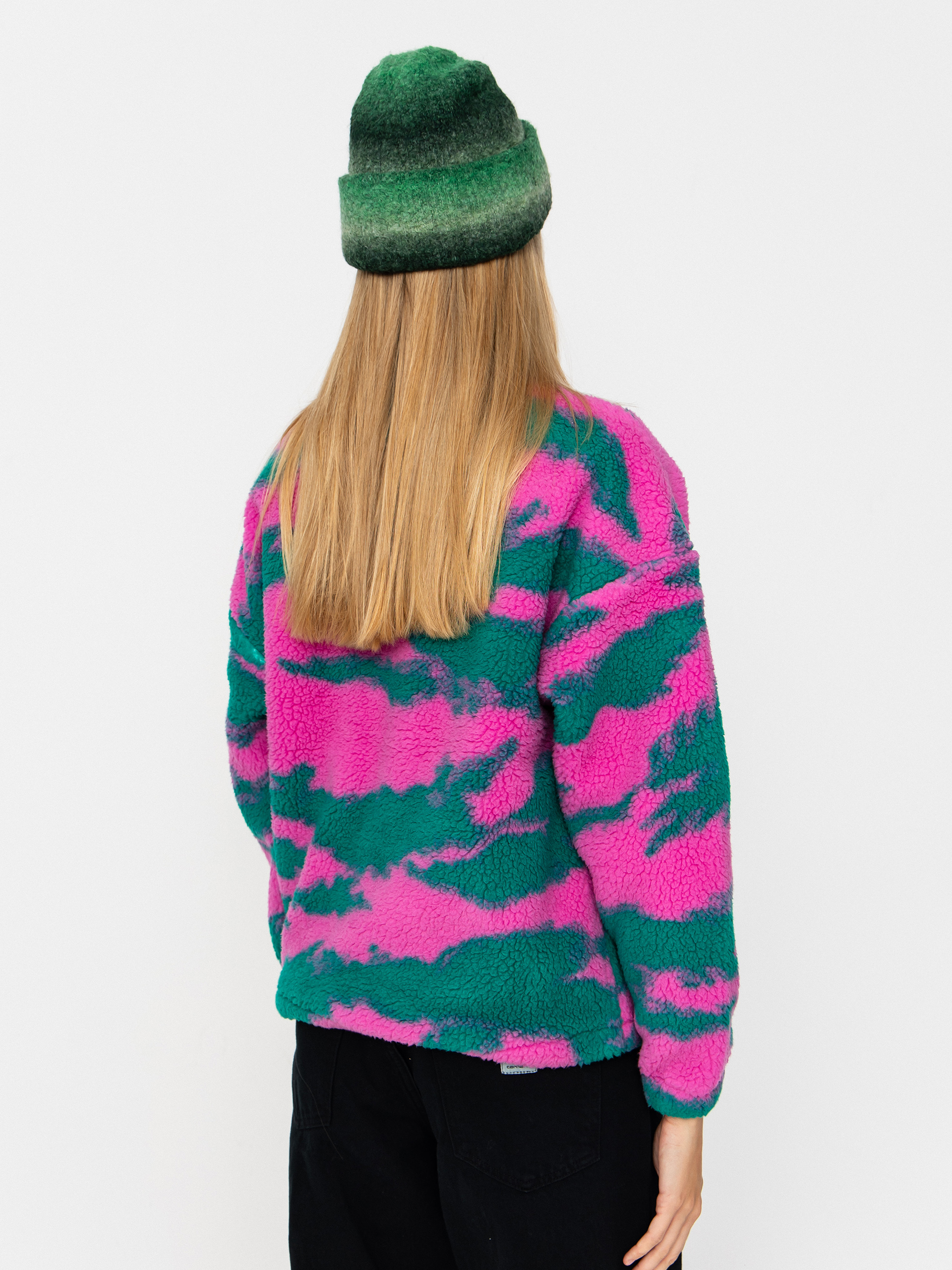 Damen Picture Gypsi Fleece Jacke (retro bliss print)