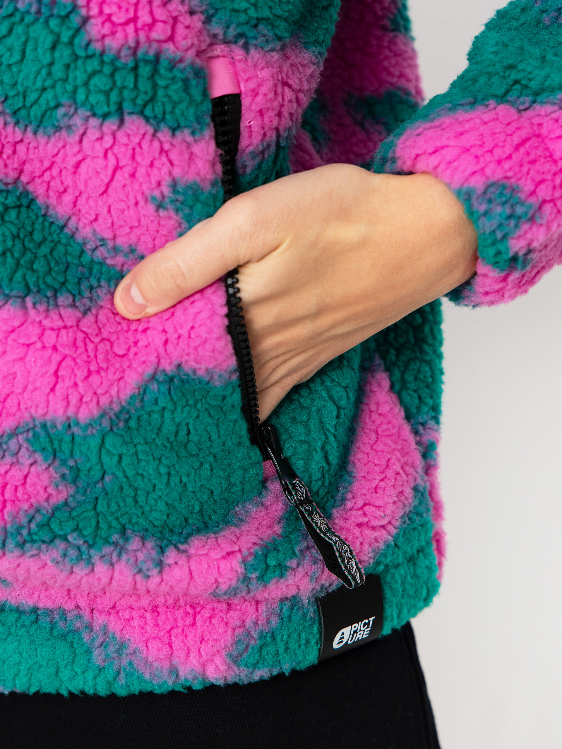 Womens Picture Gypsi Fleece  (retro bliss print)