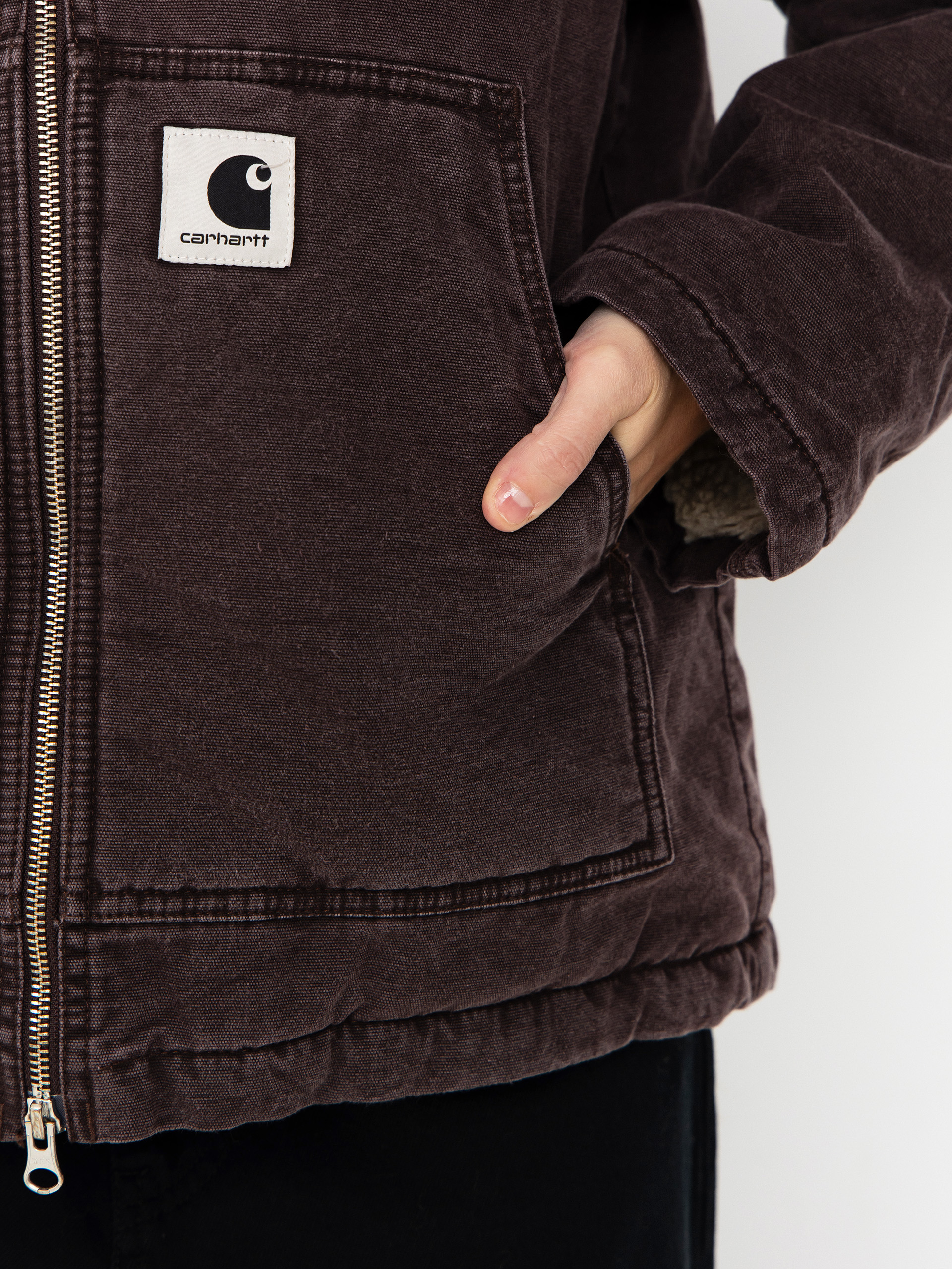 Carhartt WIP Jacke Hooded Mitch Wmn (palisander)