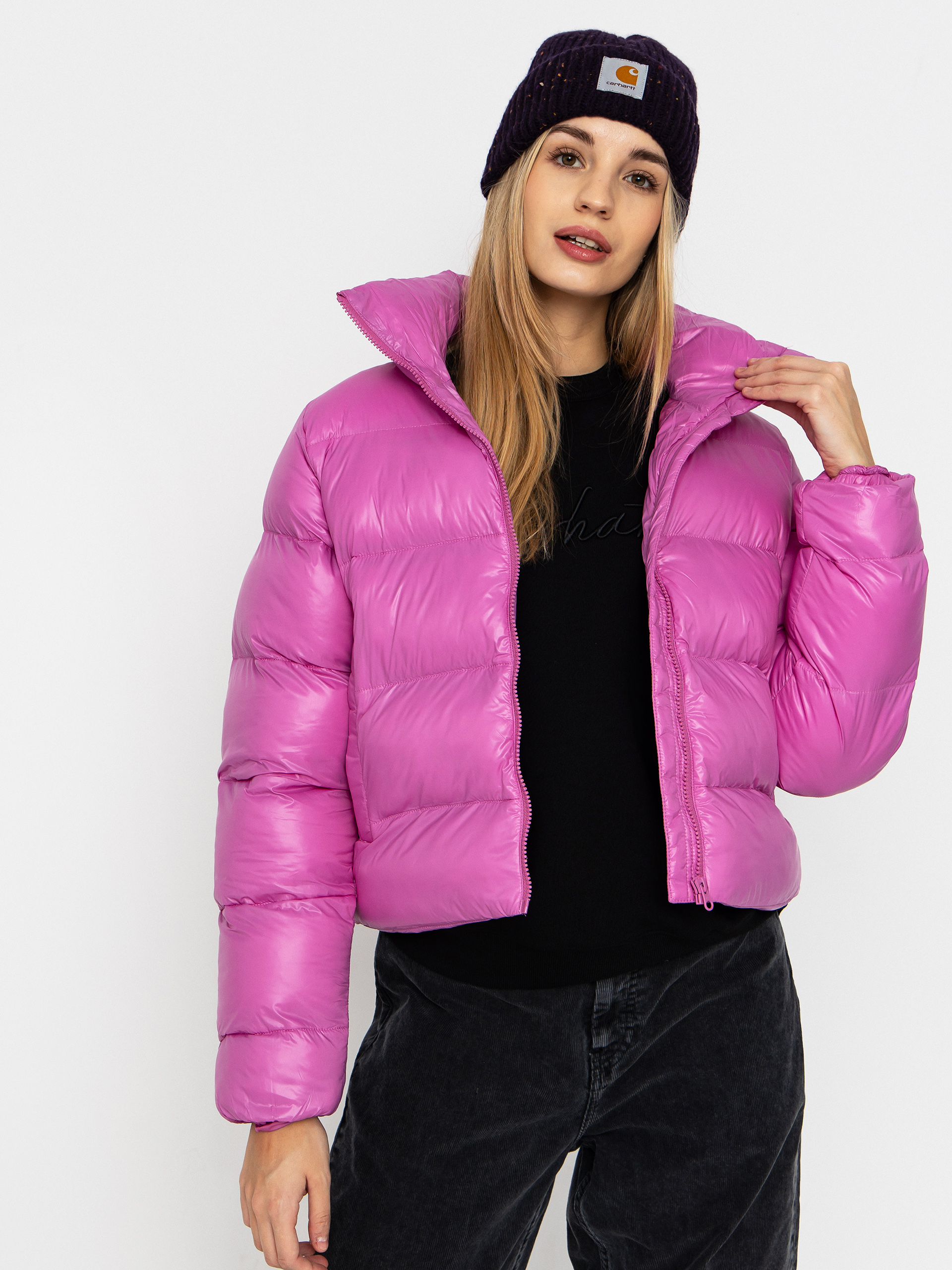 Patagonia Silent Down Jacket Wmn - orange (century pink)