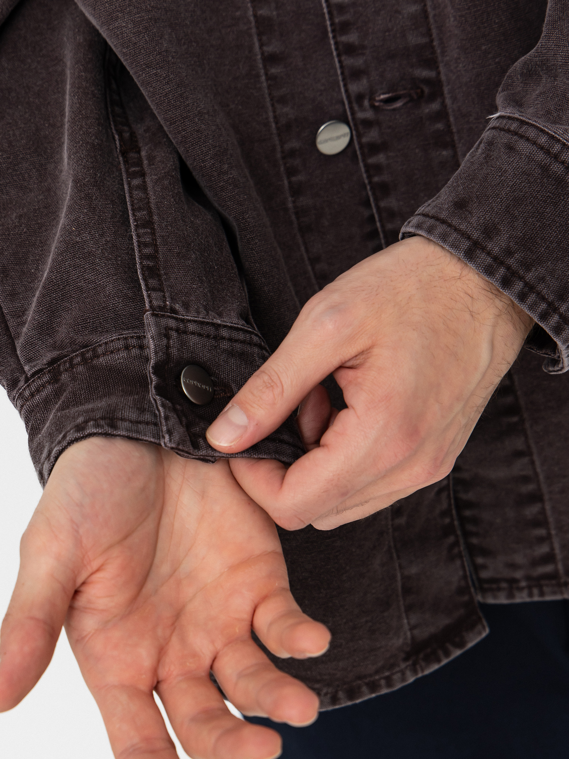 Carhartt WIP Mitch Jacke (palisander/black)