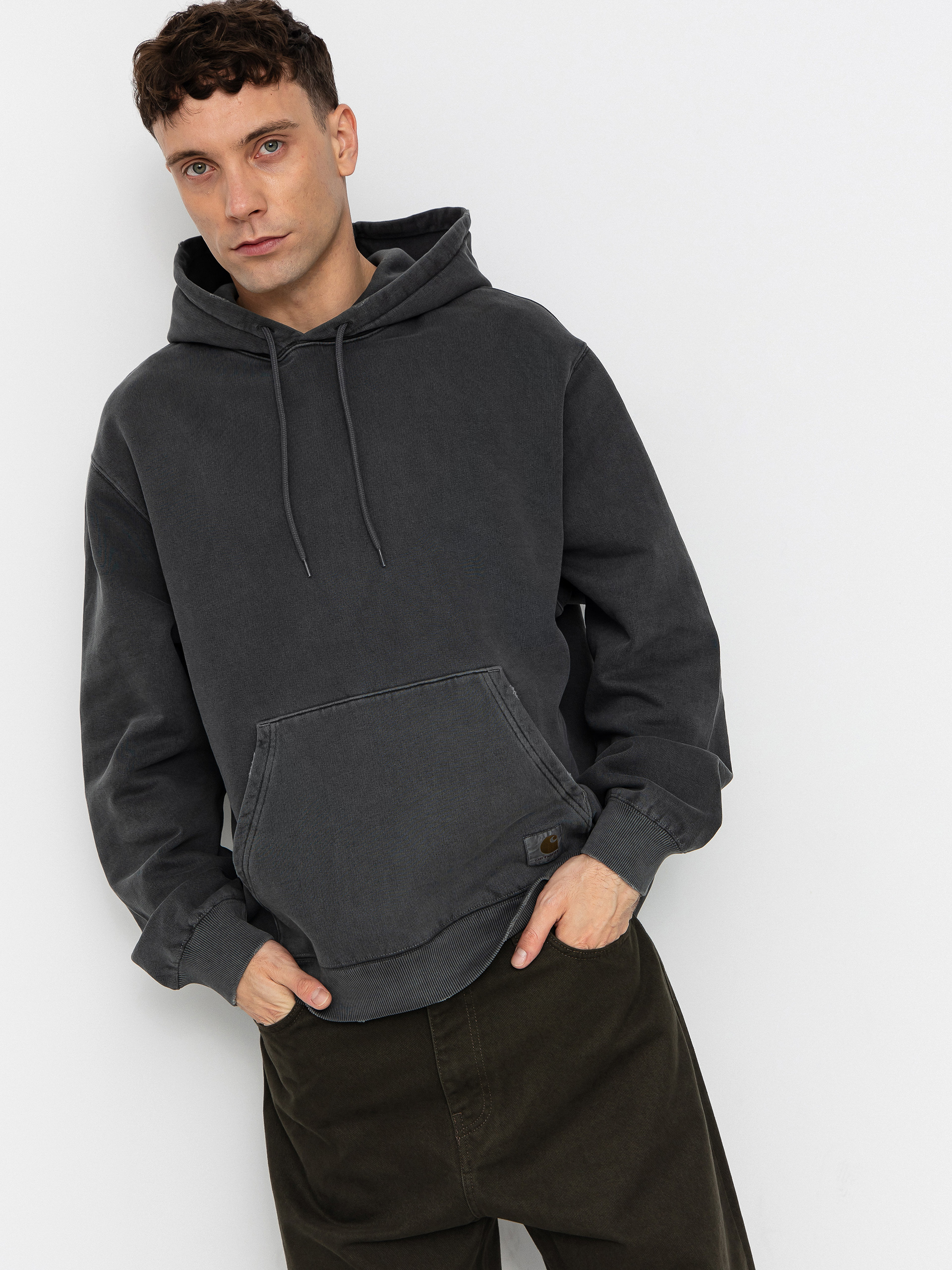 Carhartt WIP Chase HD Hoodie - brown (dark umber/gold)