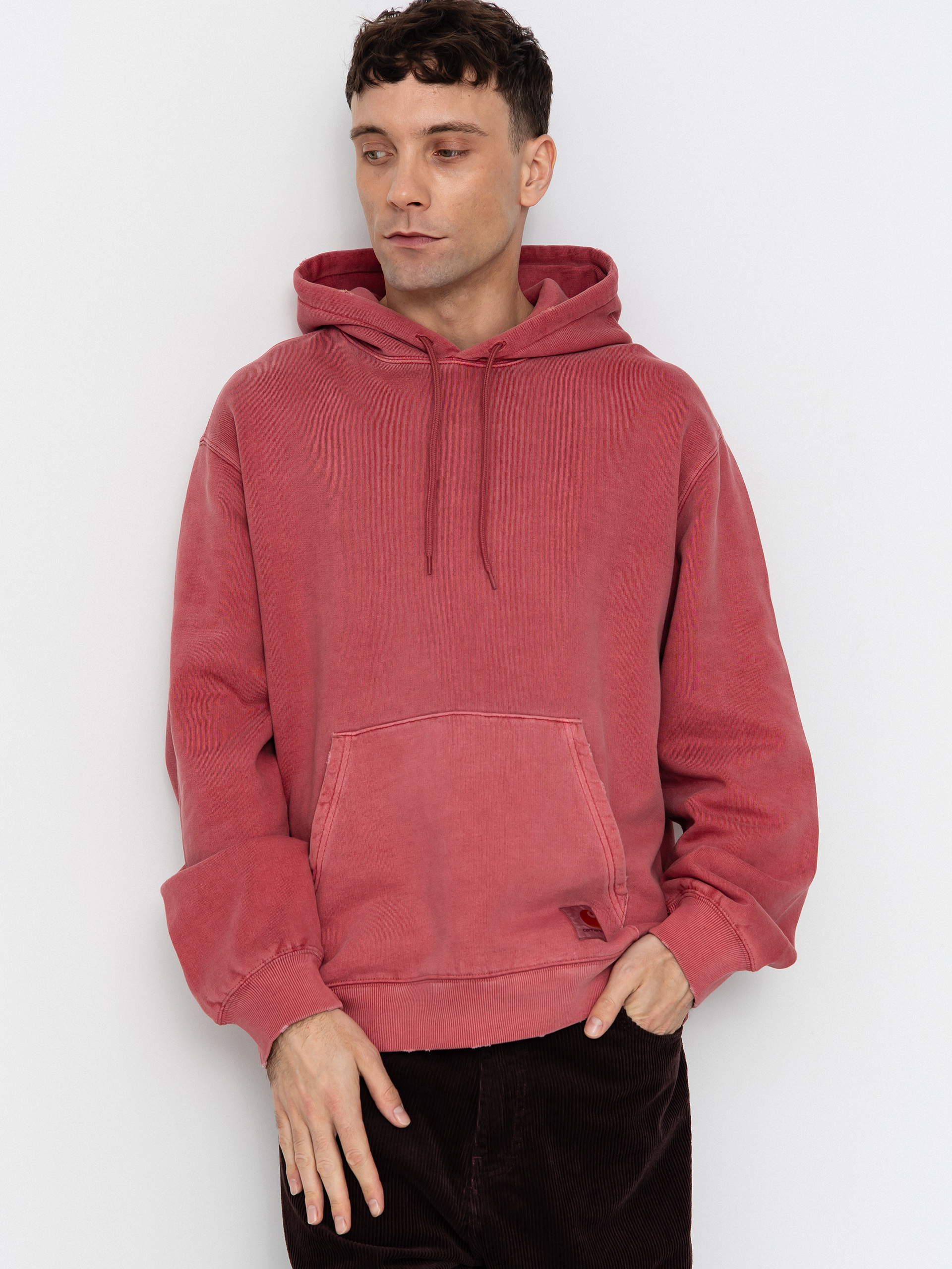 ドコモレッドハリケーンズ パーカー Carhartt WIP Hoodie Torion HD - red (marsala)