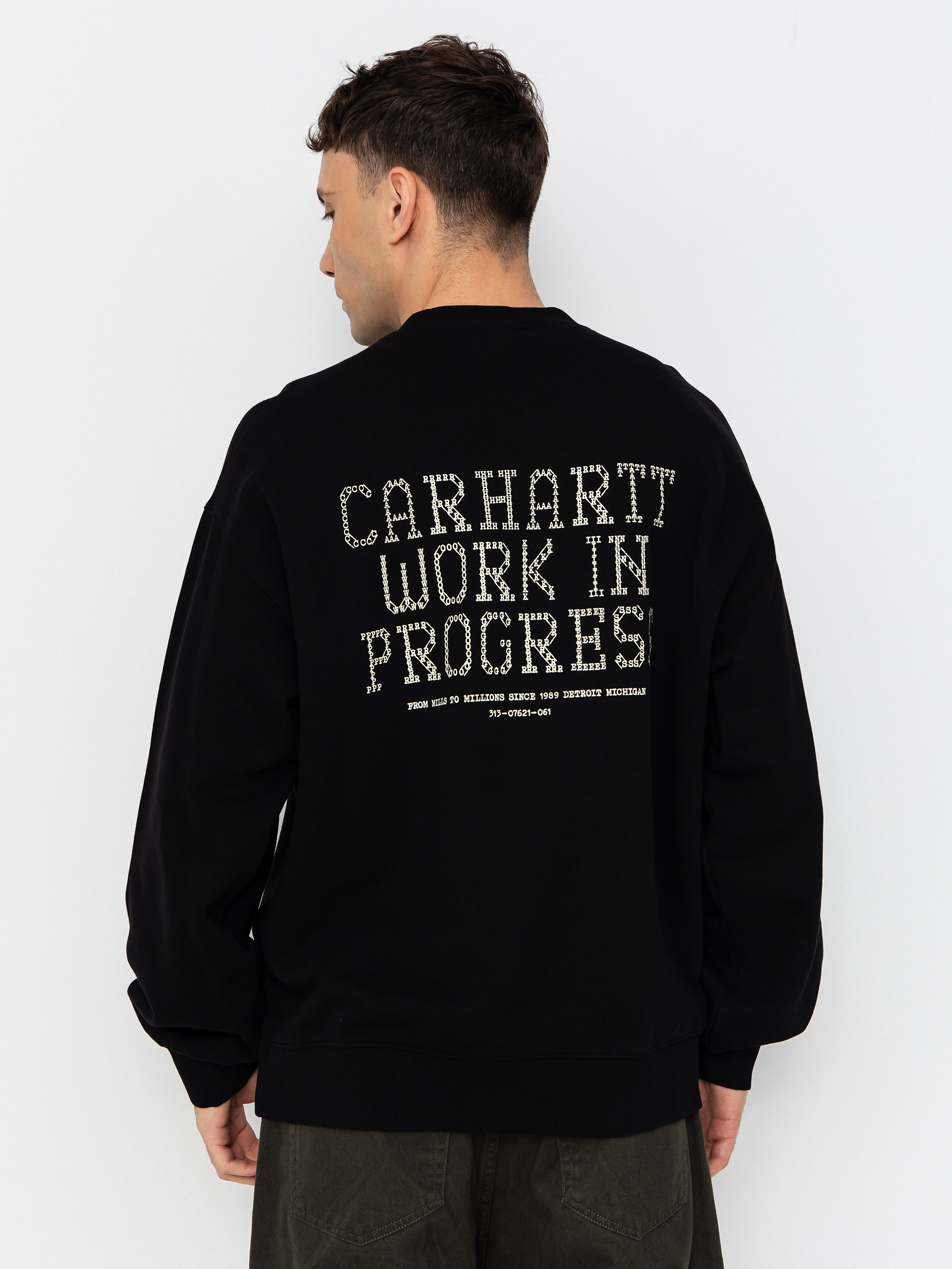 Carhartt WIP Masterpiece Sweatshirt - navy blue (air force blue