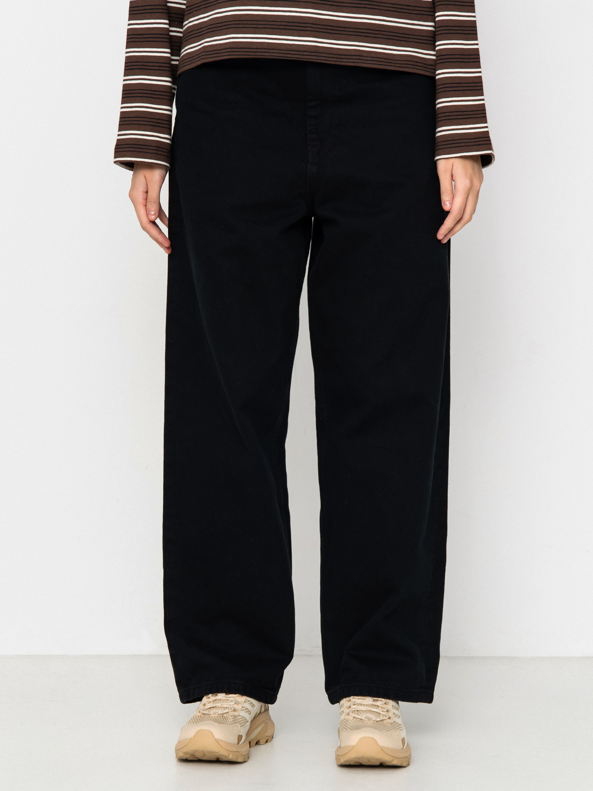 Carhartt WIP Brandon Pants Wmn - black (black/stone washed)