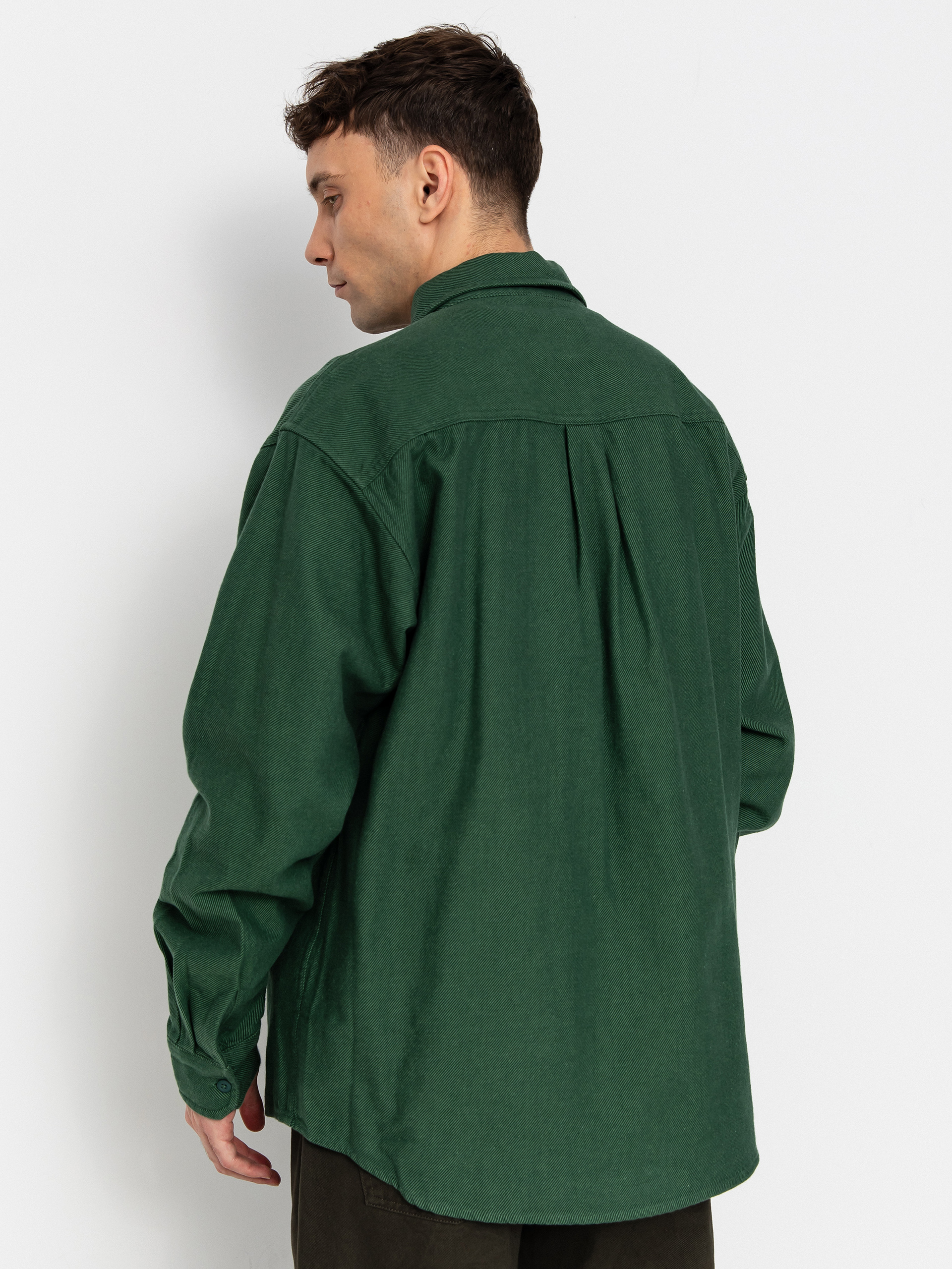 Carhartt WIP Hemd Edgar (sycamore tree/wax)