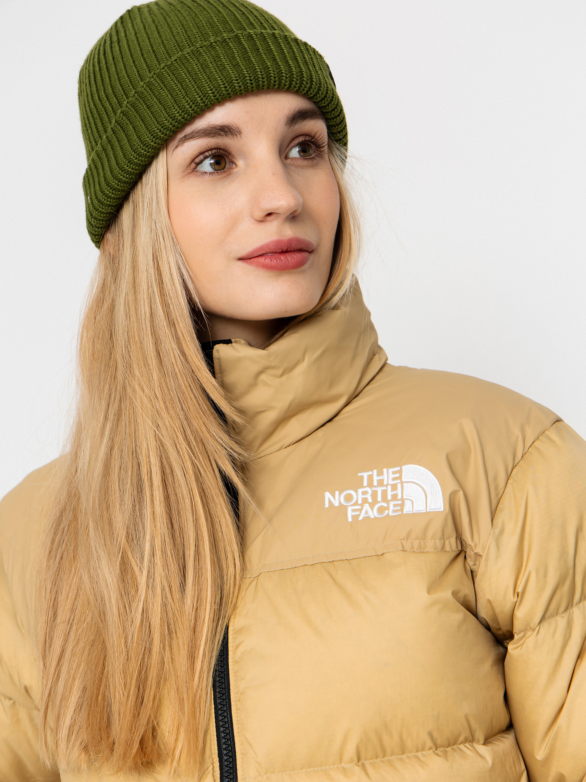 The North Face Jacke 1996 Retro Nuptse Wmn (khaki stone/r)