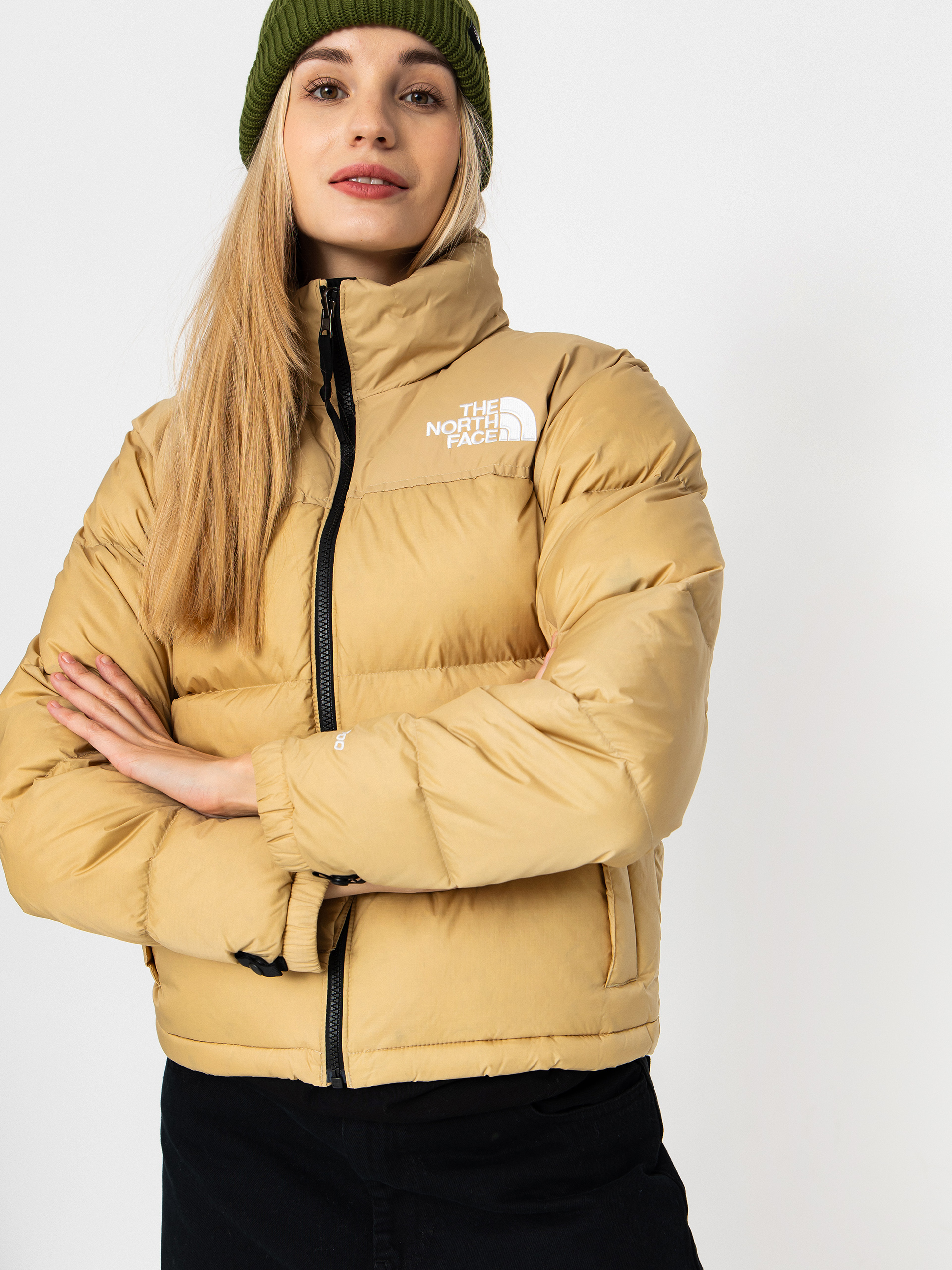 The North Face Jacke 1996 Retro Nuptse Wmn (khaki stone/r)