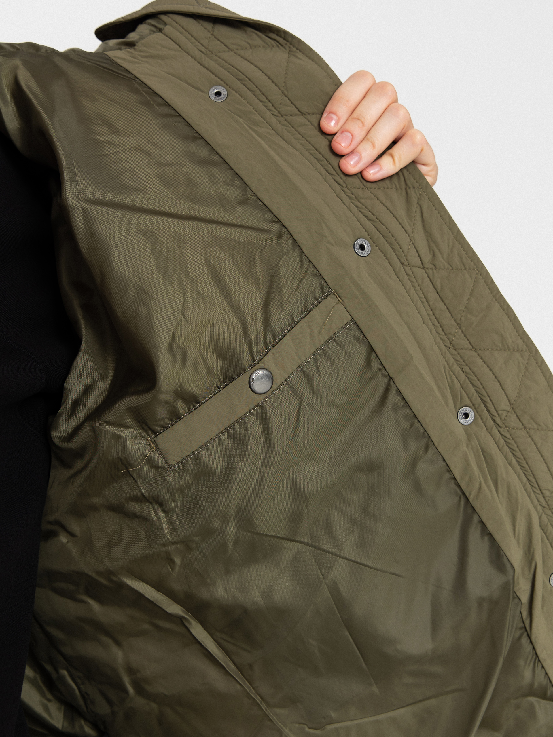 Volcom Jacket Out Of Boxy Puff Wmn (wintermoss)