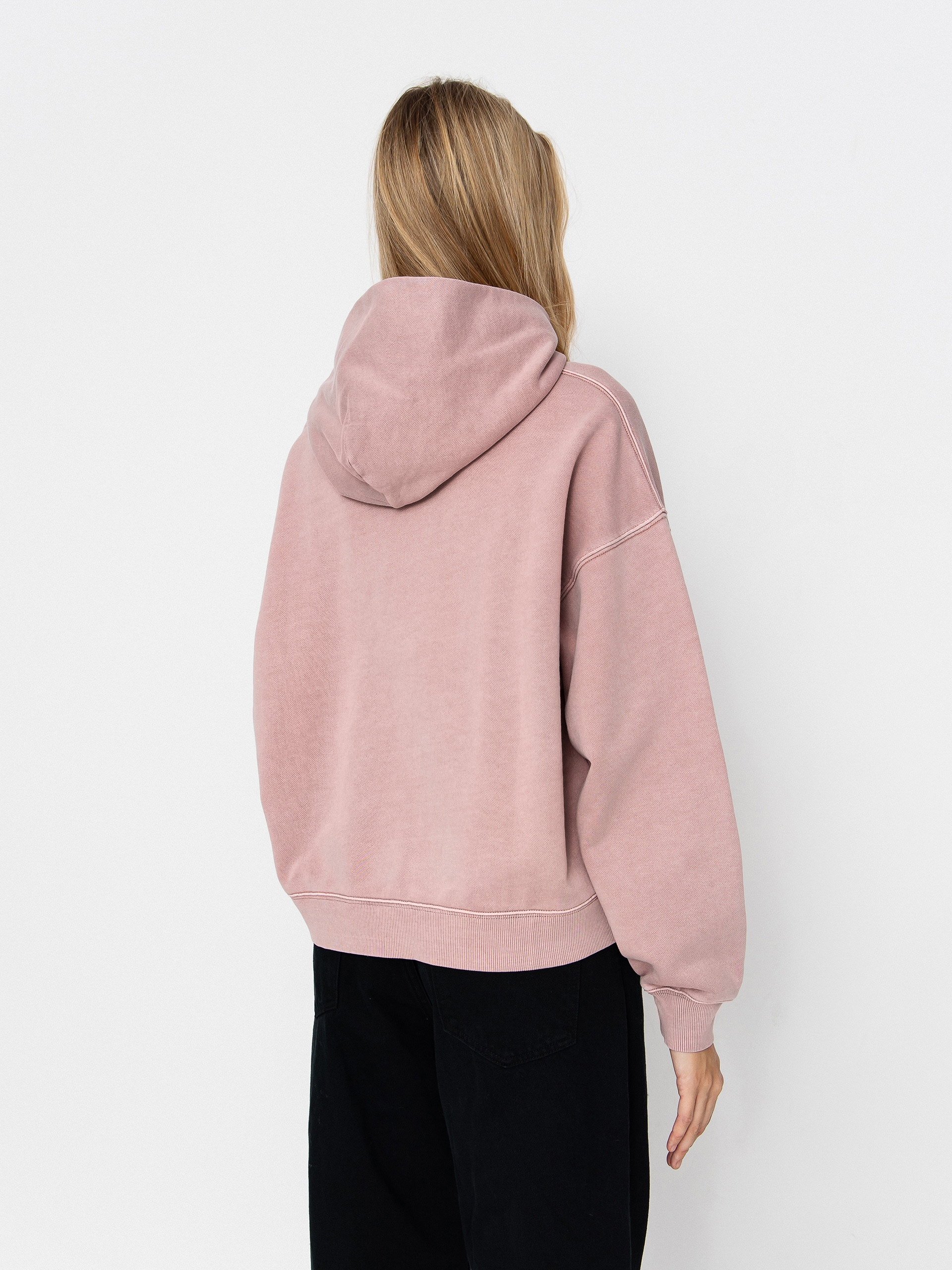 Carhartt WIP Hoodie Benton HD Wmn (glassy pink/garment dyed)