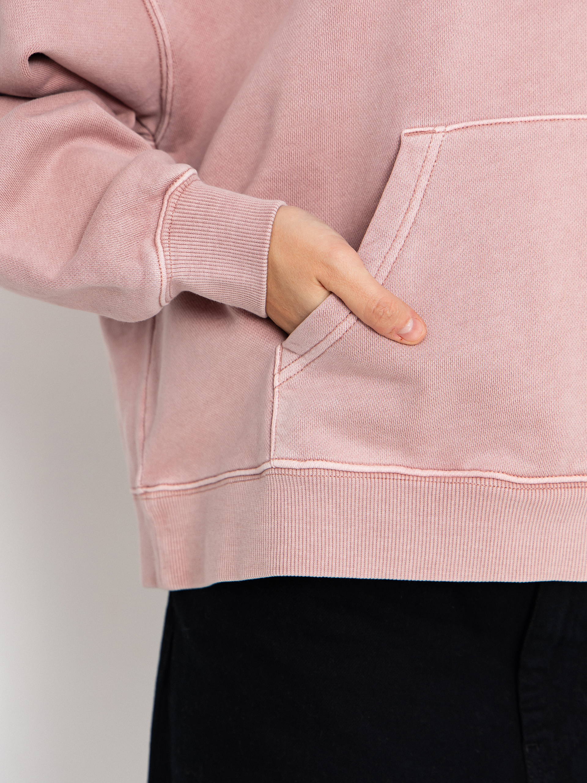 Carhartt WIP Hoodie Benton HD Wmn (glassy pink/garment dyed)