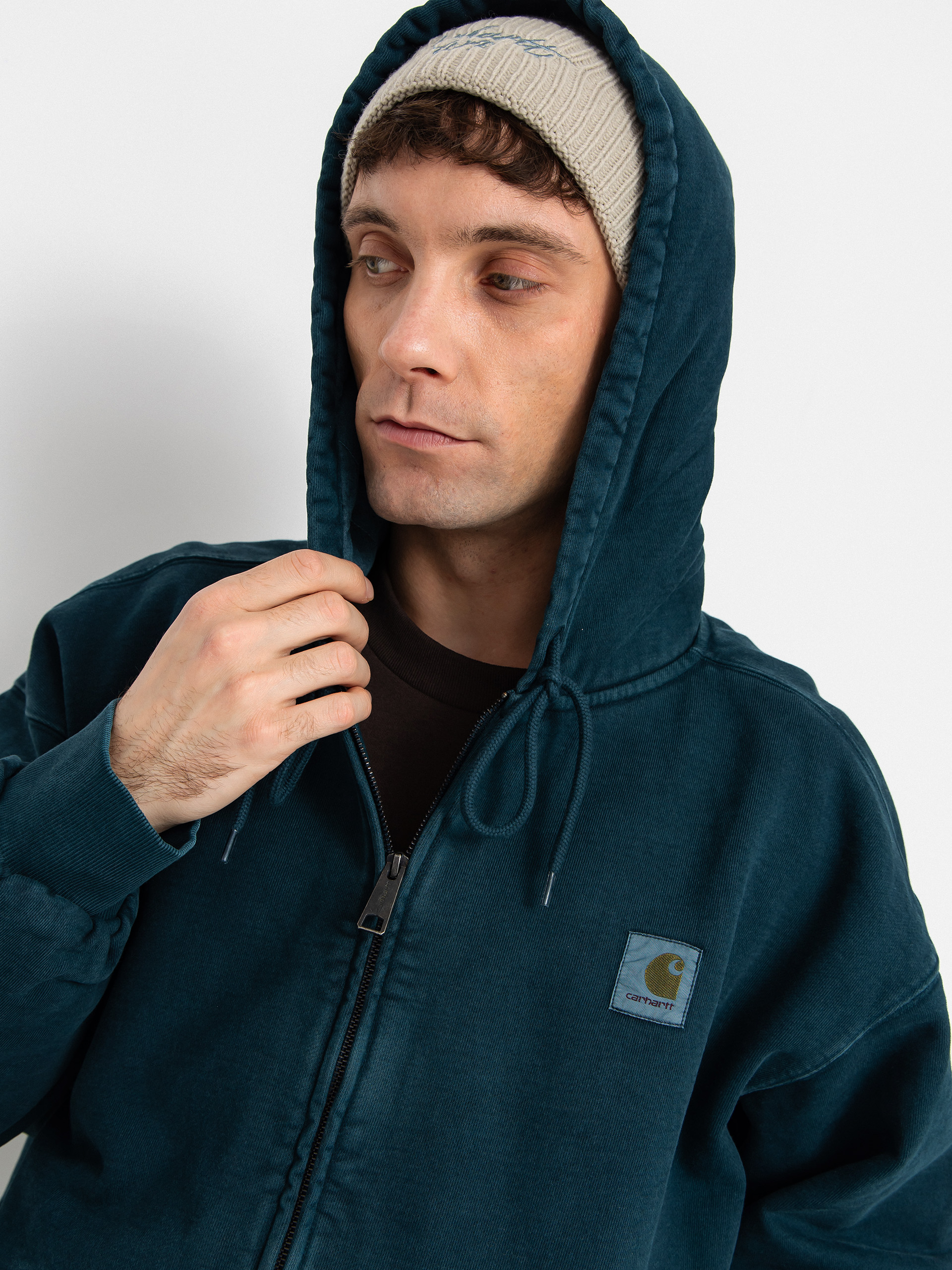Carhartt WIP Jacket Vista ZHD - green (deep lagoon/garment dyed)