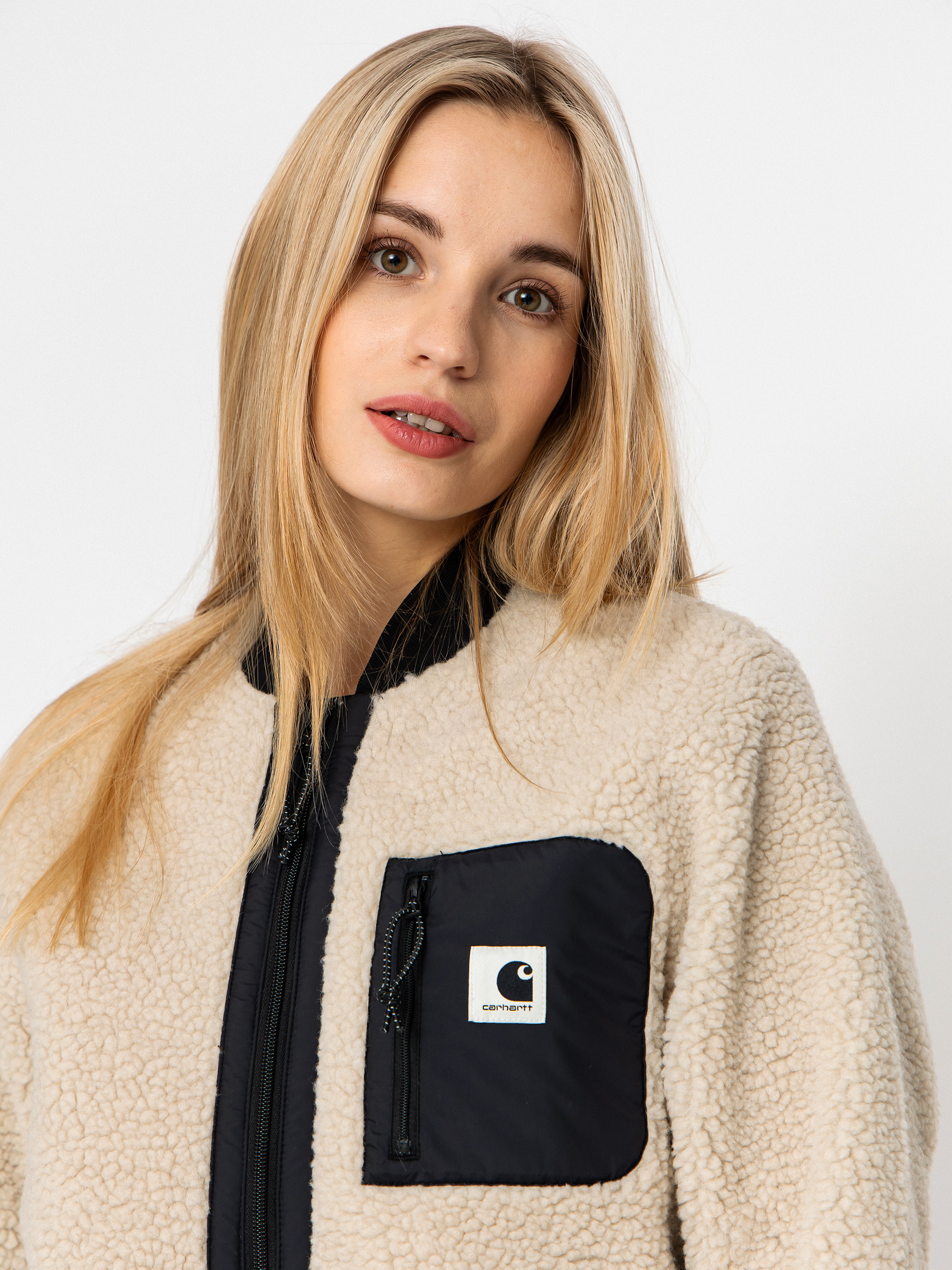 Carhartt WIP Jacket Janet Wmn (fleur de sel/black)