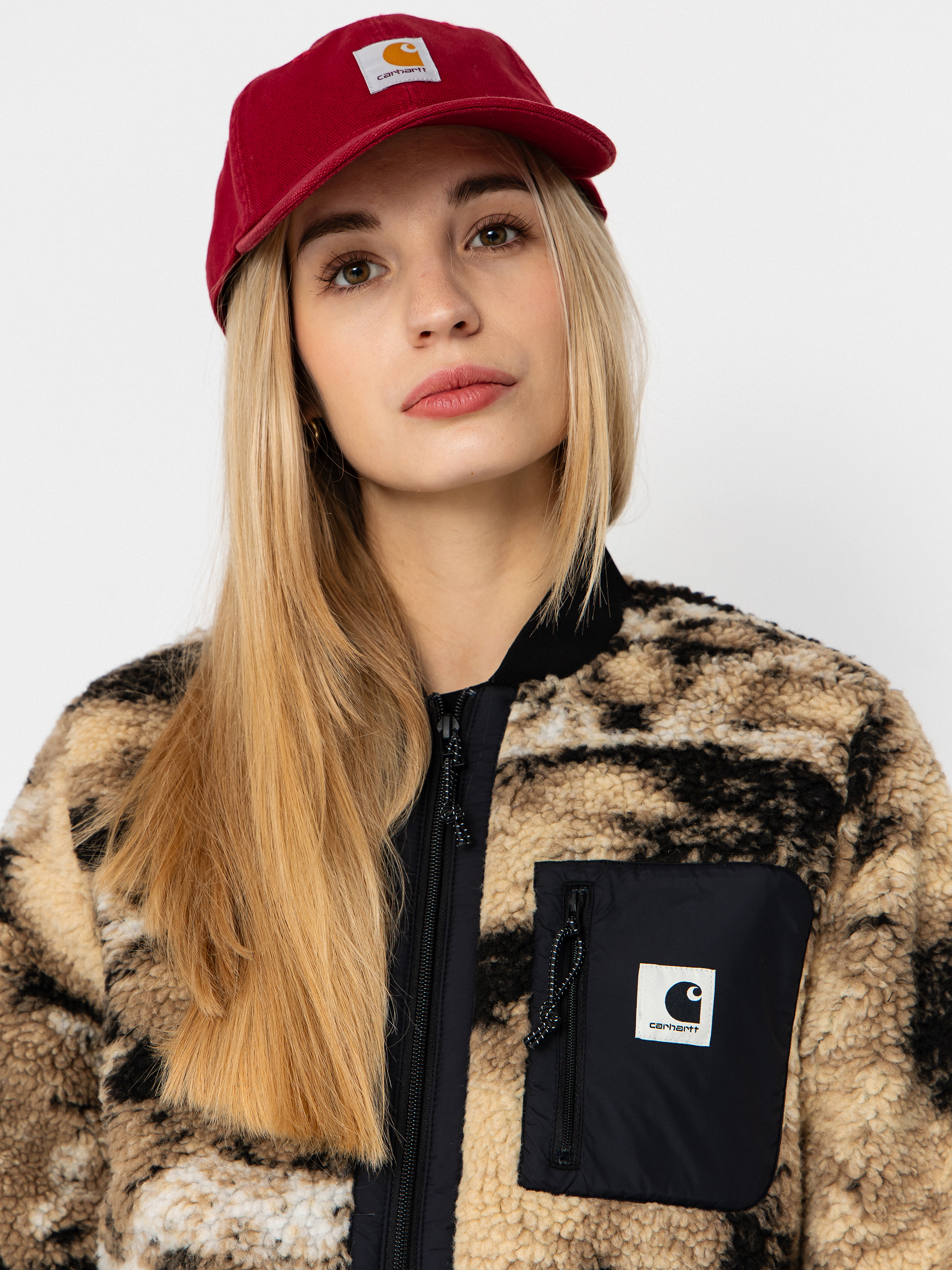 Carhartt WIP Jacke Janet Wmn (wild dog jacquard/black)
