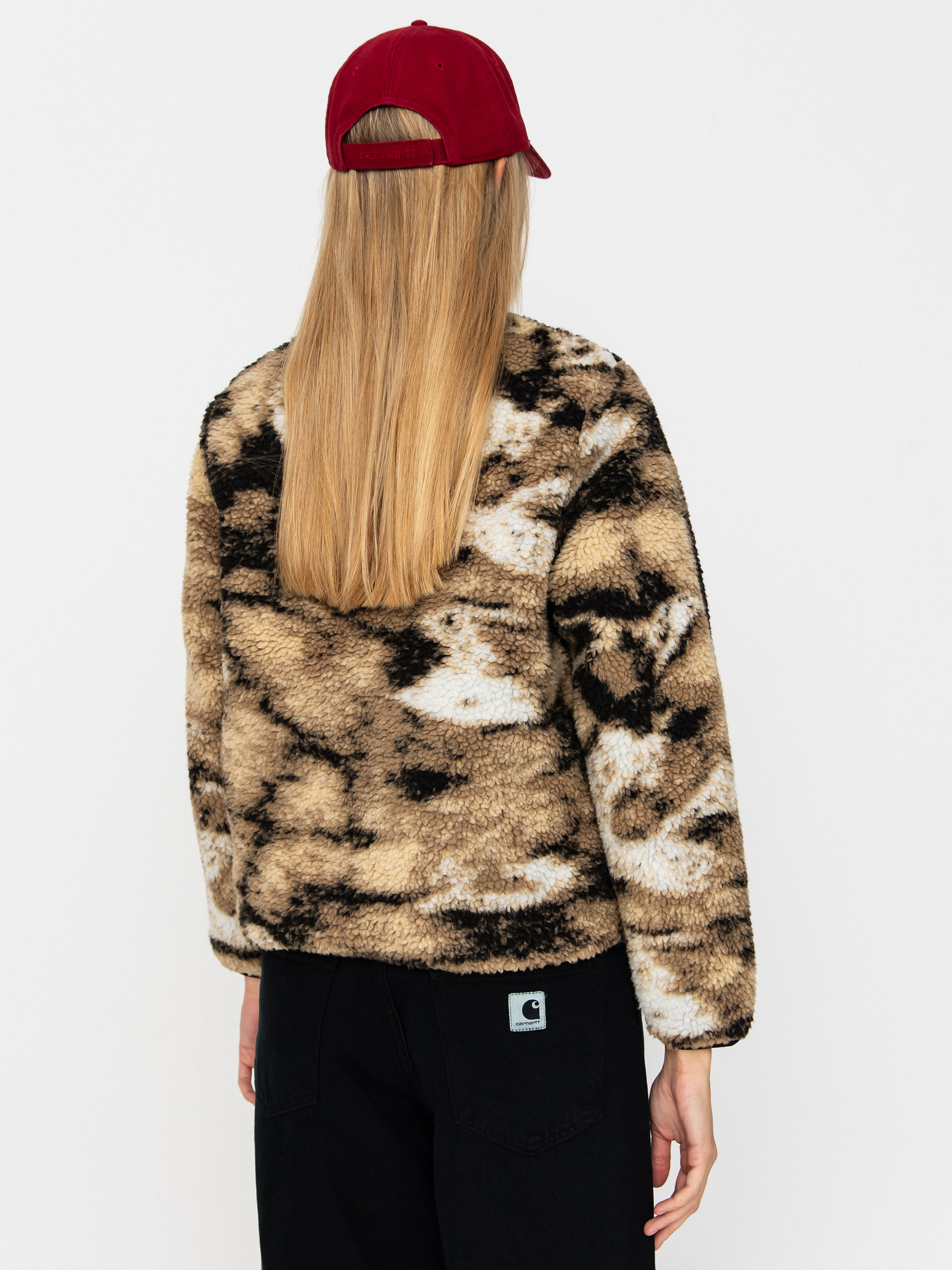 Carhartt WIP Jacke Janet Wmn (wild dog jacquard/black)