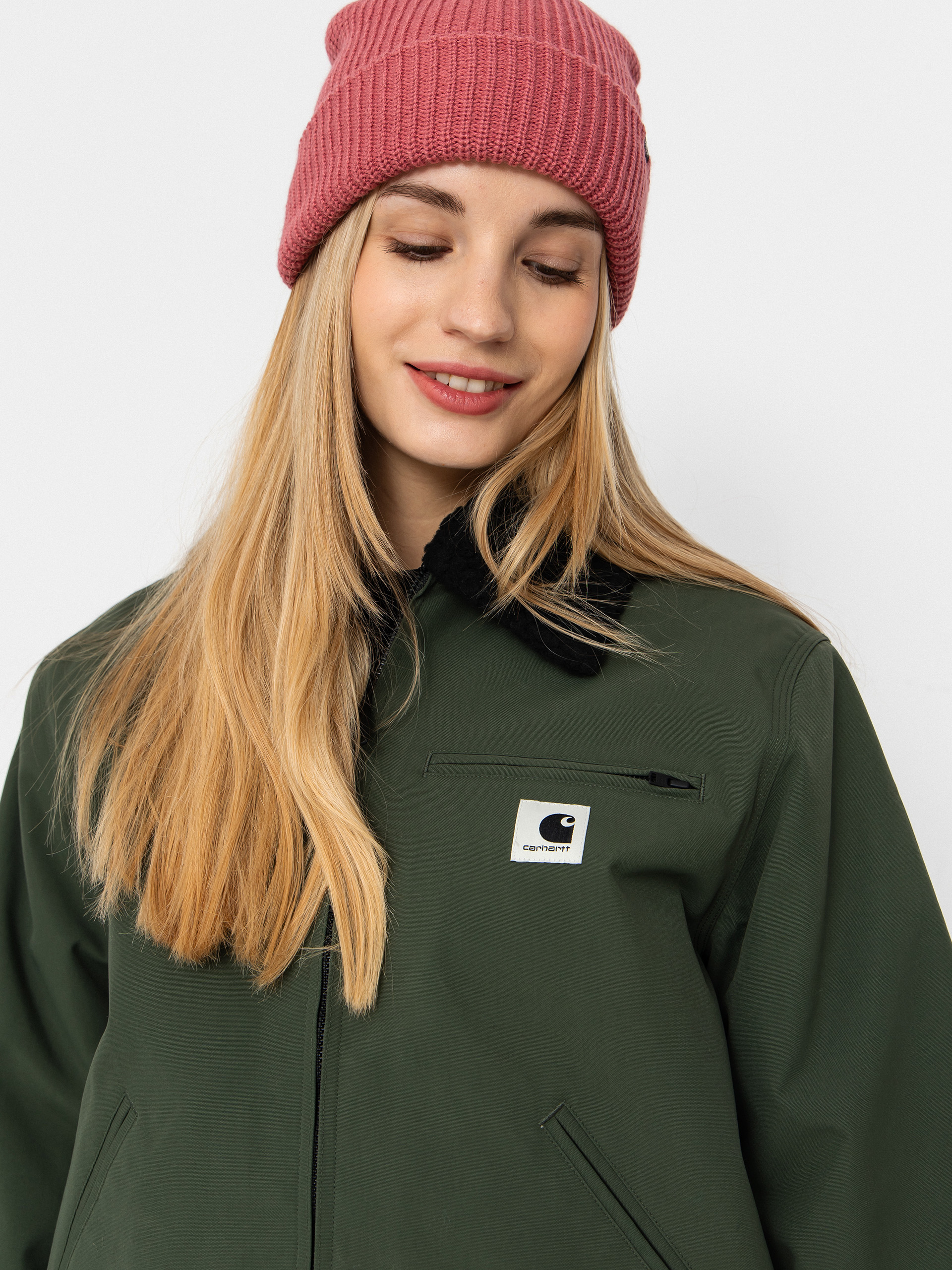 Carhartt WIP Jacke Newkirk Wmn (opuntia/wild dog print)