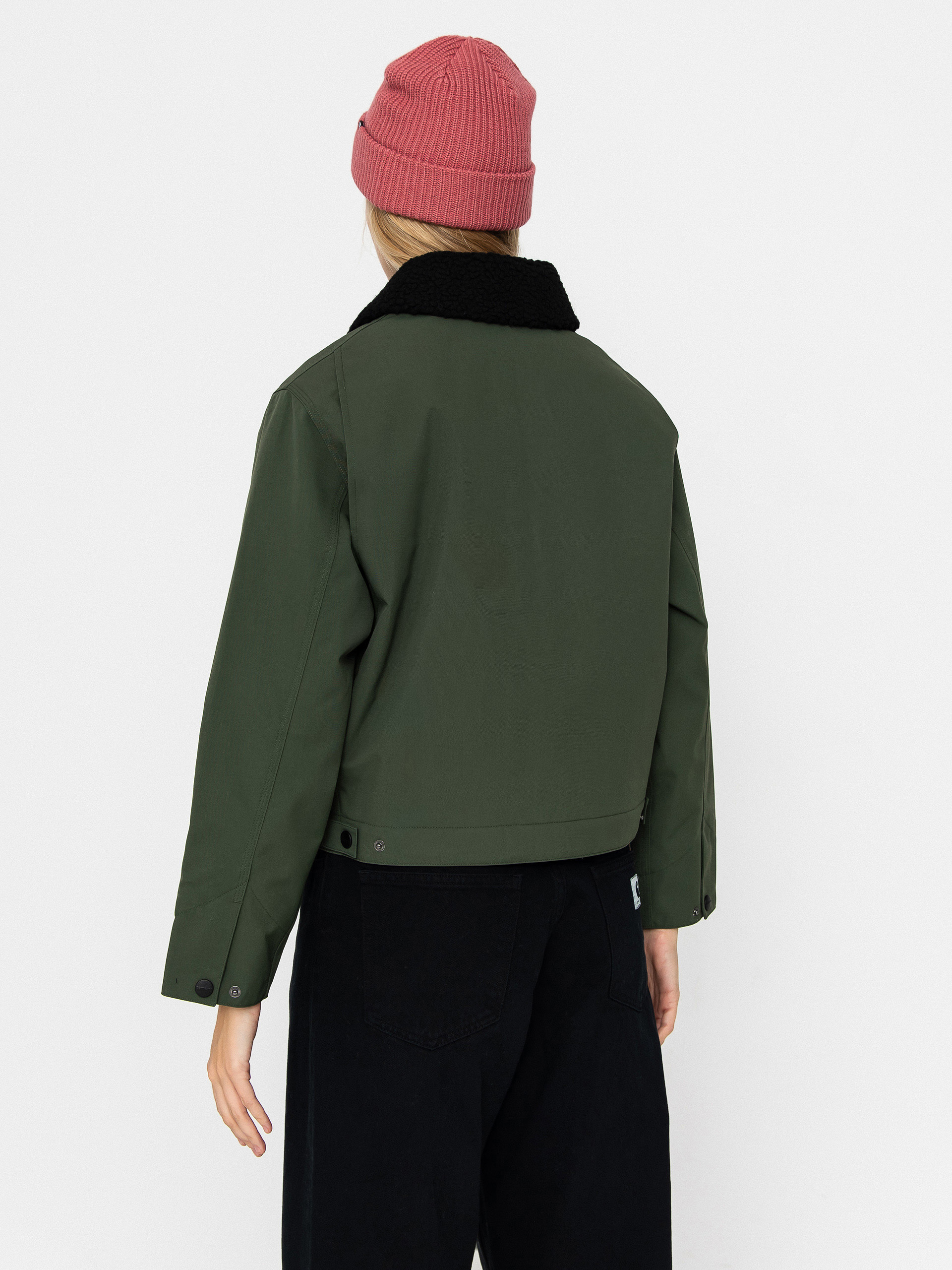 Carhartt WIP Newkirk Jacket Wmn (opuntia/wild dog print)