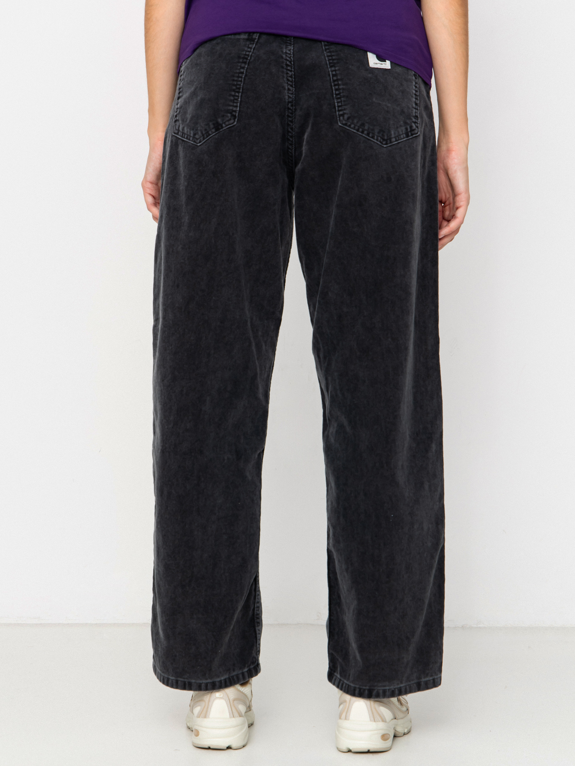Carhartt WIP Pants Brandon Wmn (black/dusky washed)
