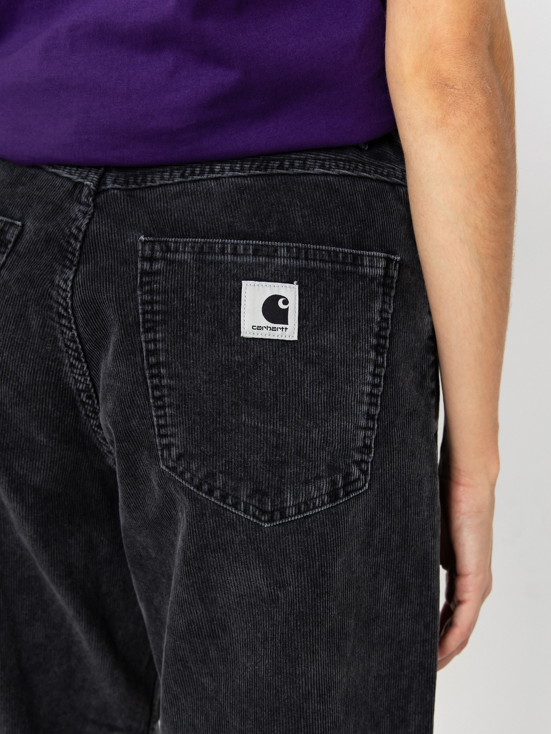 Carhartt WIP Pants Brandon Wmn (black/dusky washed)