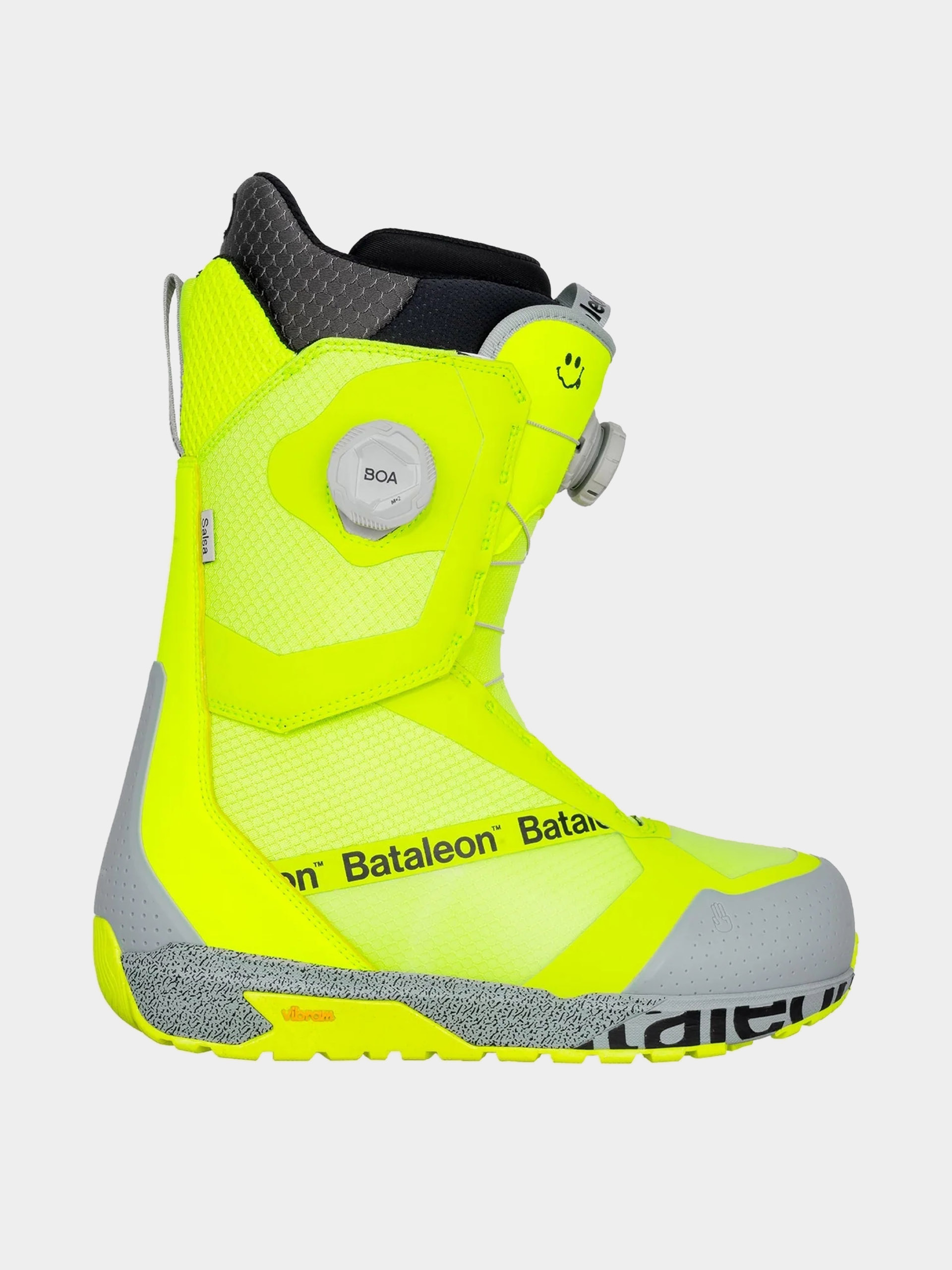 Herren Bataleon Snowboard Schuhe Salsa Double BOA (neon yellow)