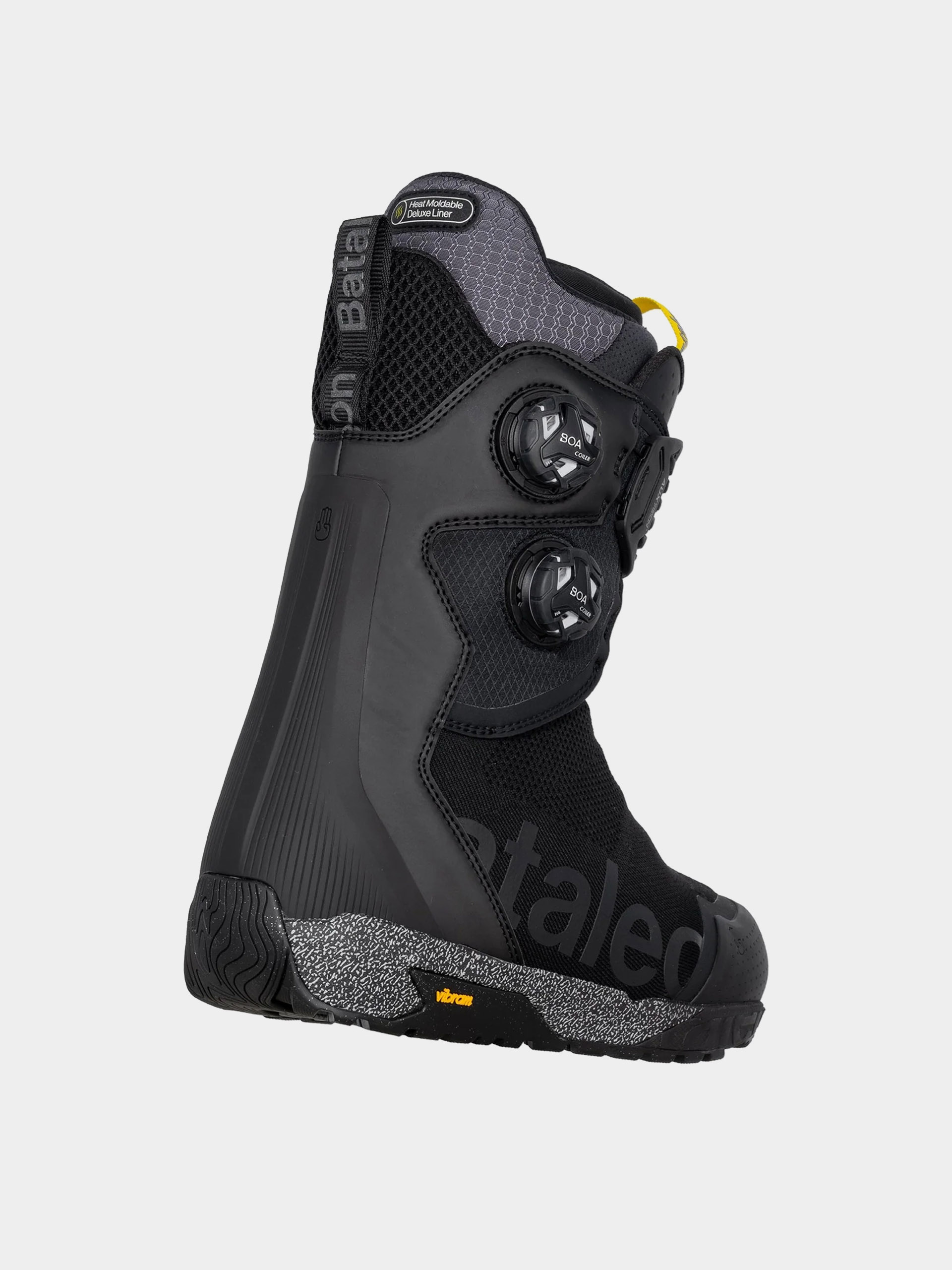 Mens Bataleon Snowboard boots Acid Double BOA (black)