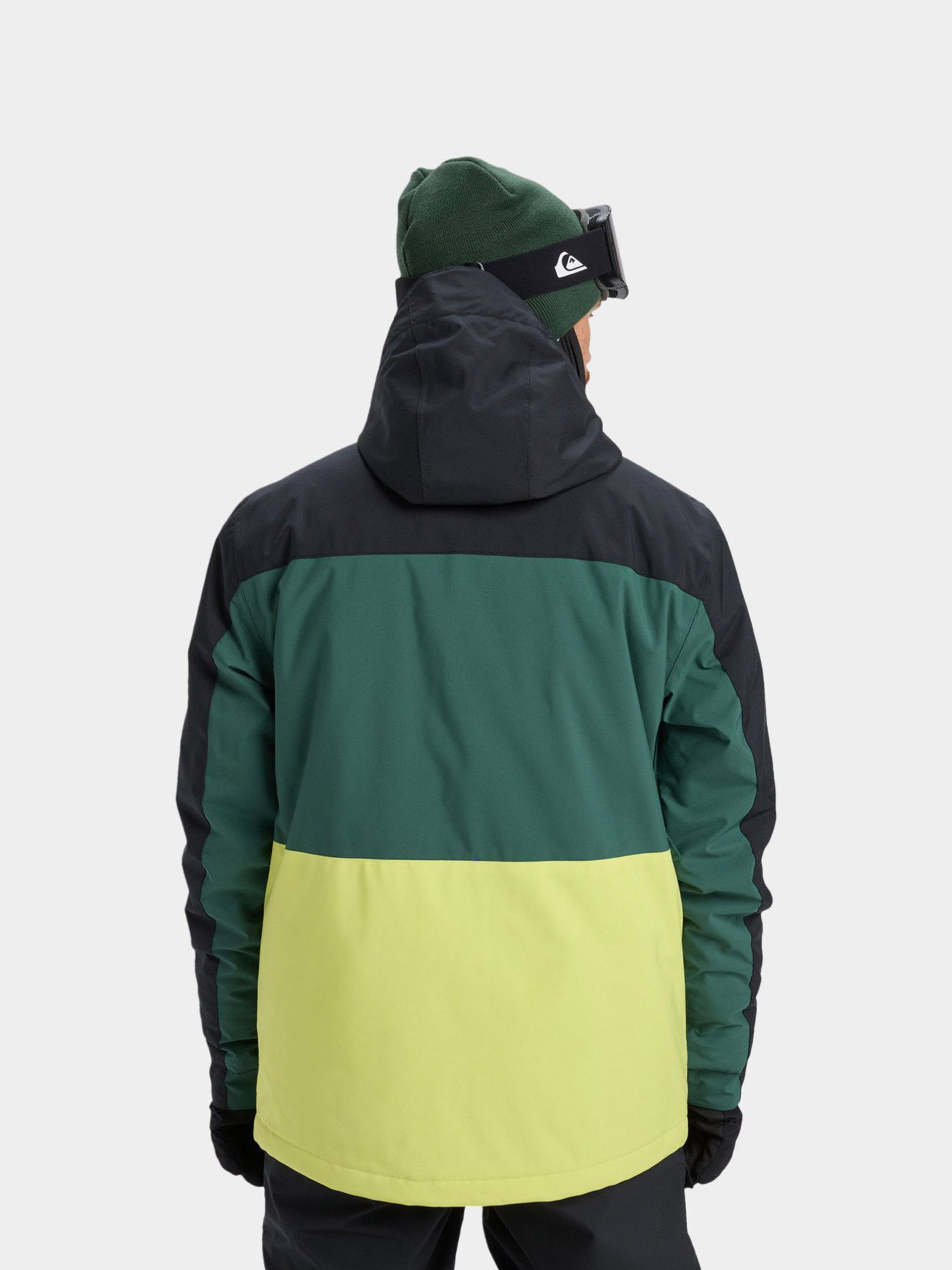 Mens Quiksilver Sycamore Block 20K Snowboard jacket (black)