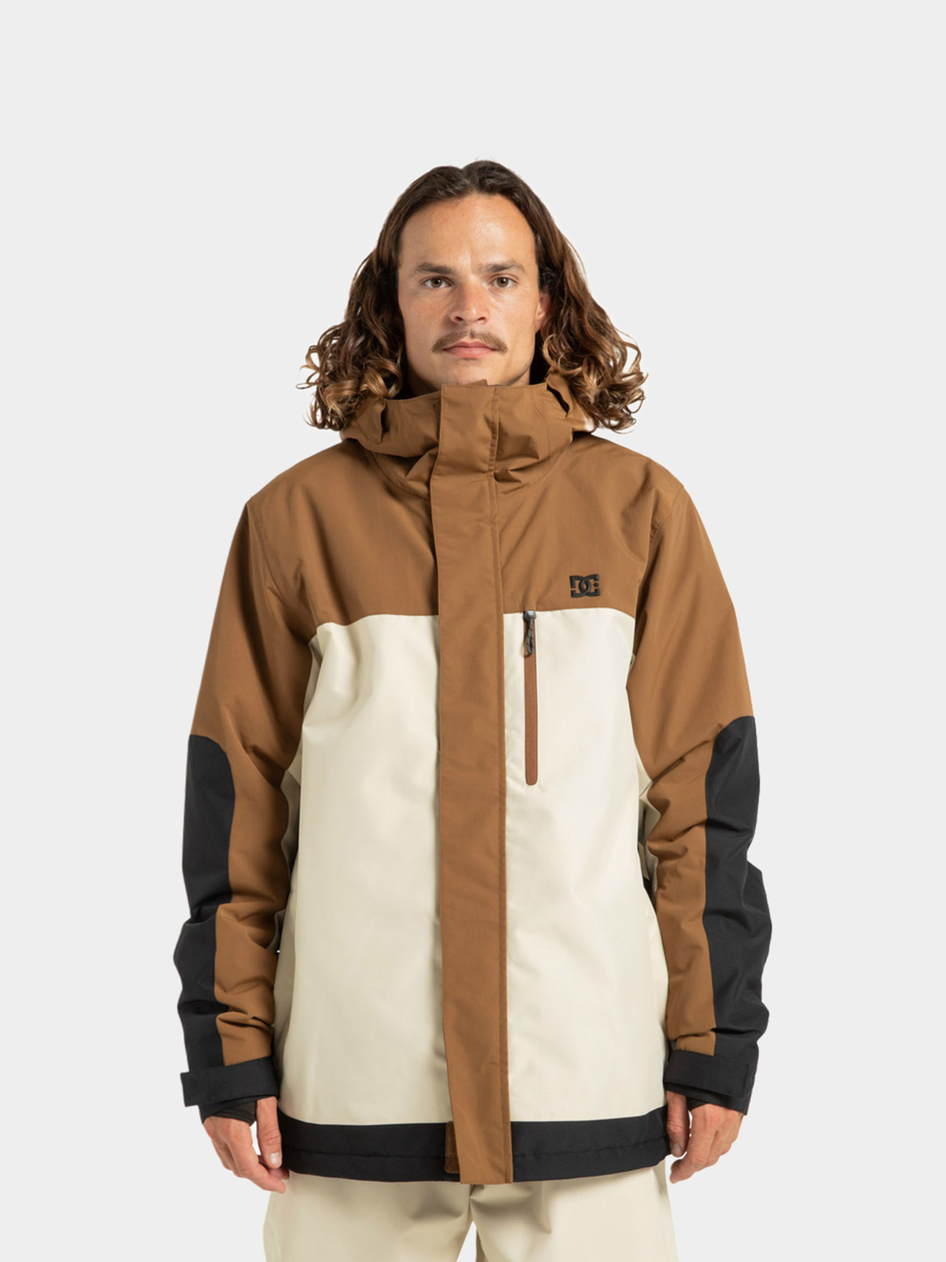 DC Snowboard jacket Basis Print - multicolor (outer world black)