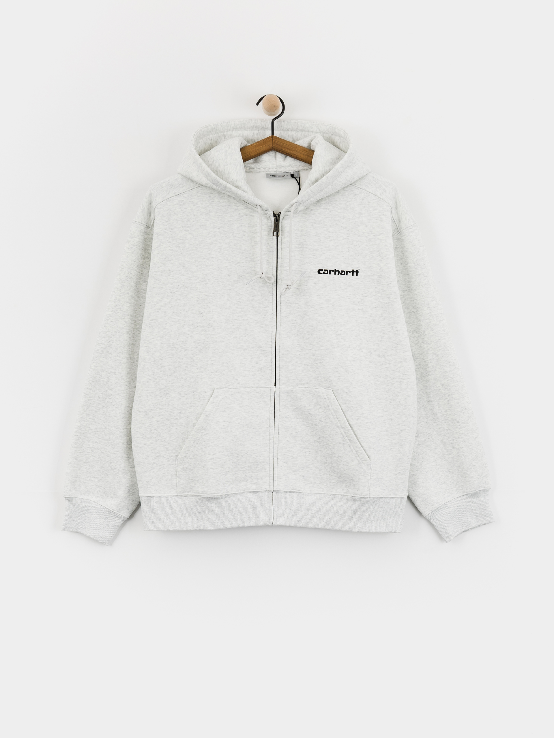 Carhartt WIP Hoodie Archive Lines ZHD - grey (ash heather)